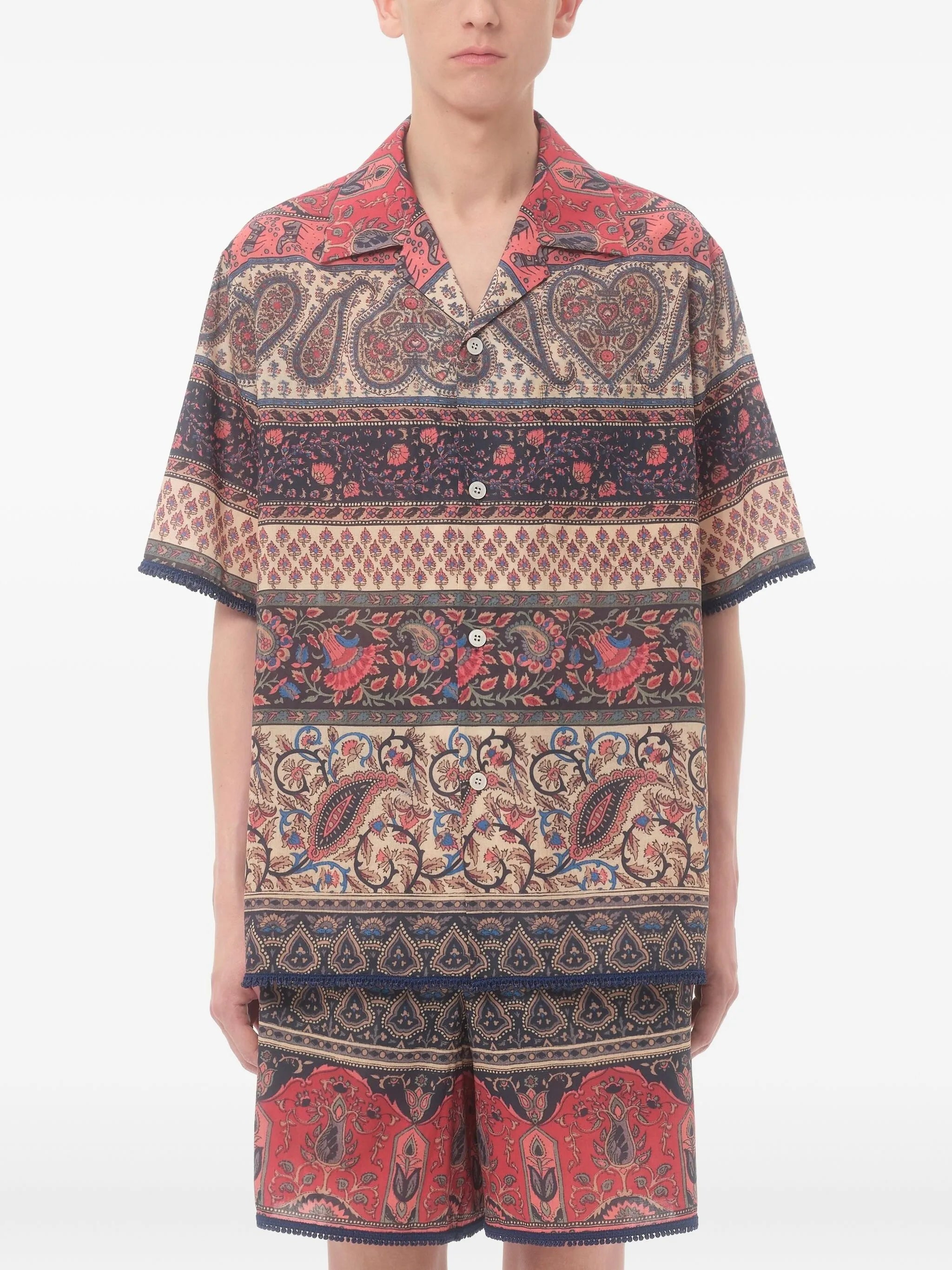 Voyage Imaginaire-print shirt