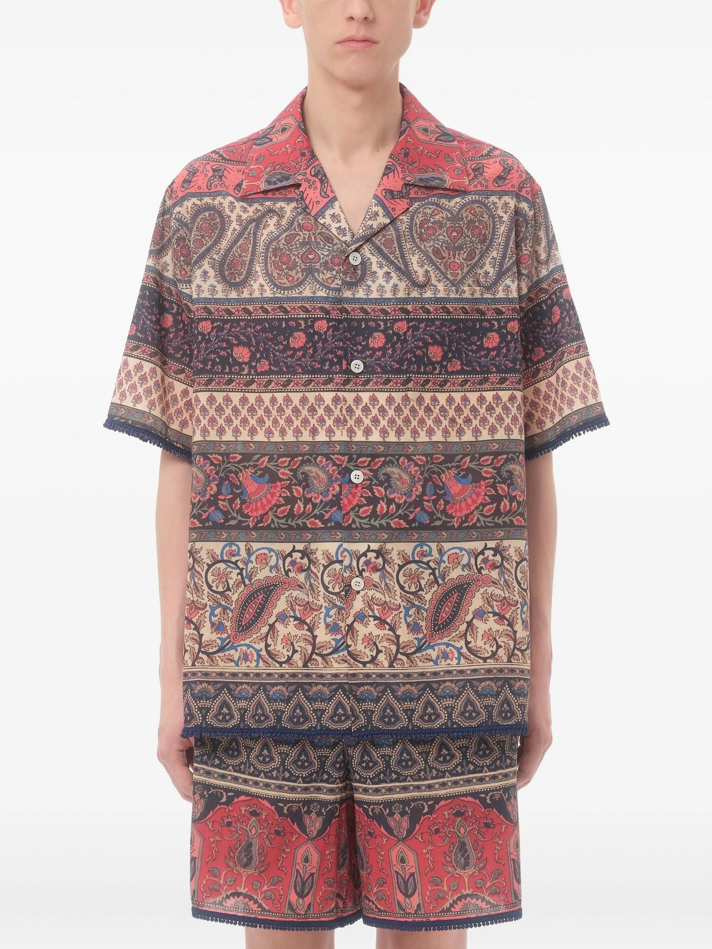 Voyage Imaginaire-print shirt