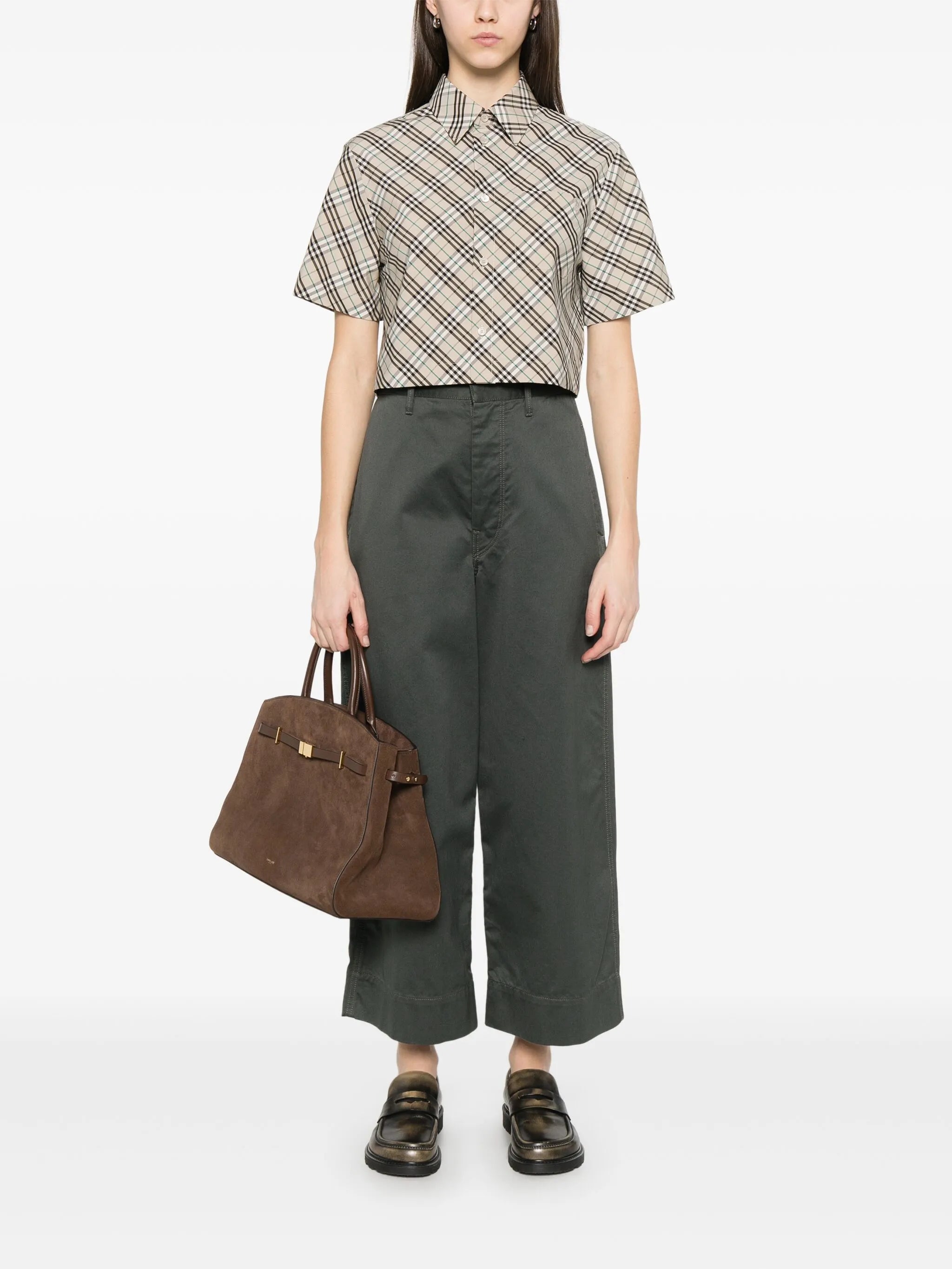 checked shirt
