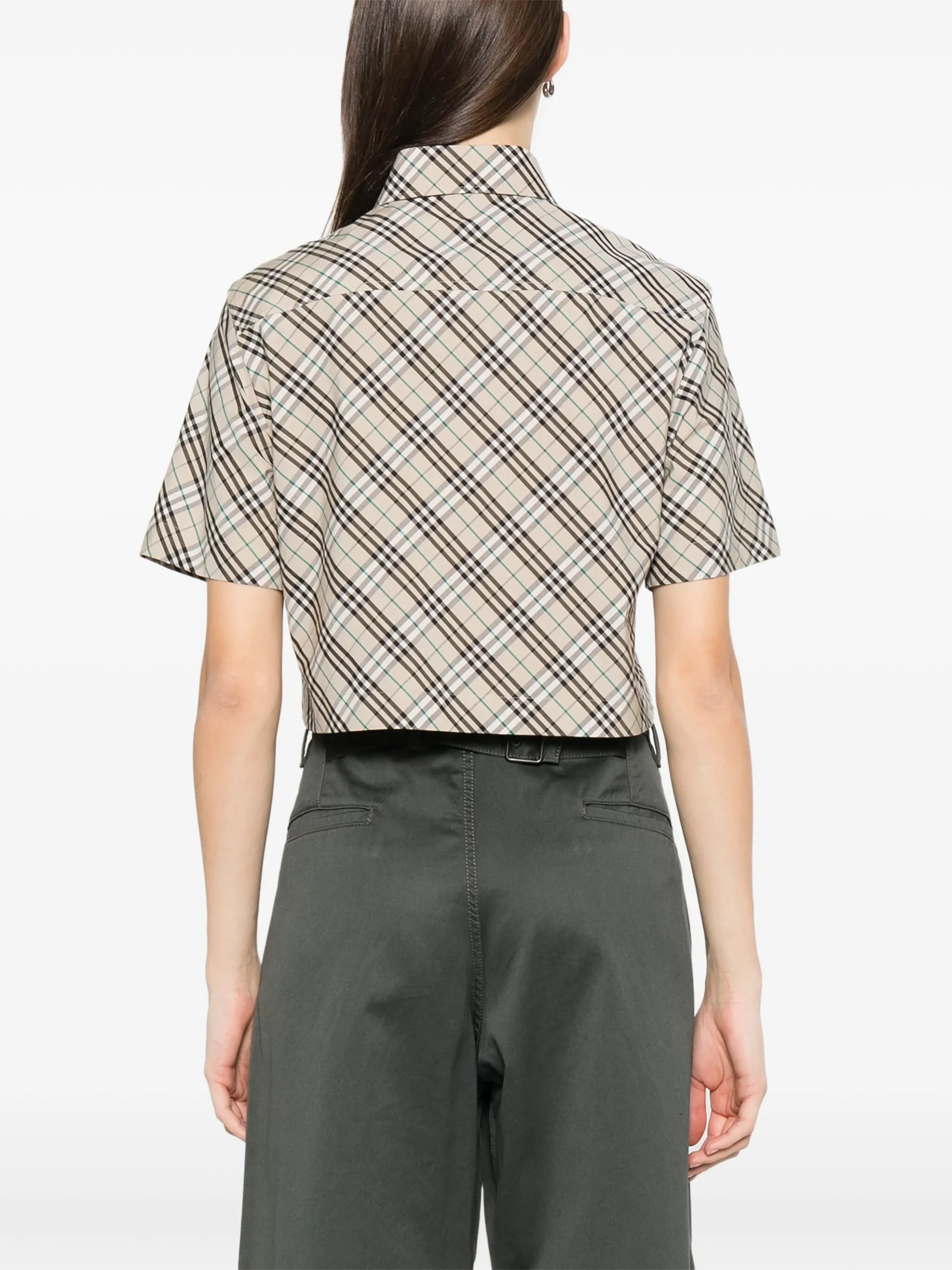 checked shirt