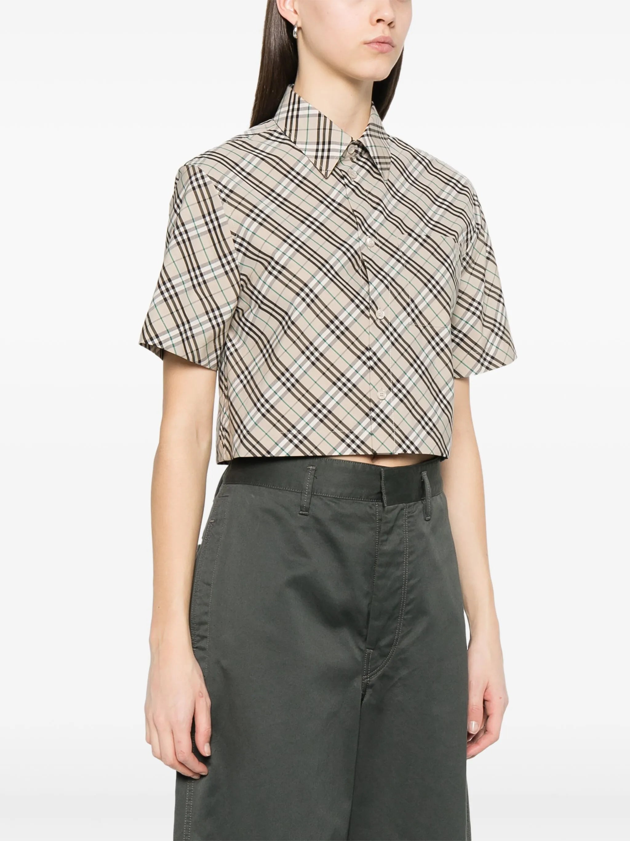 checked shirt