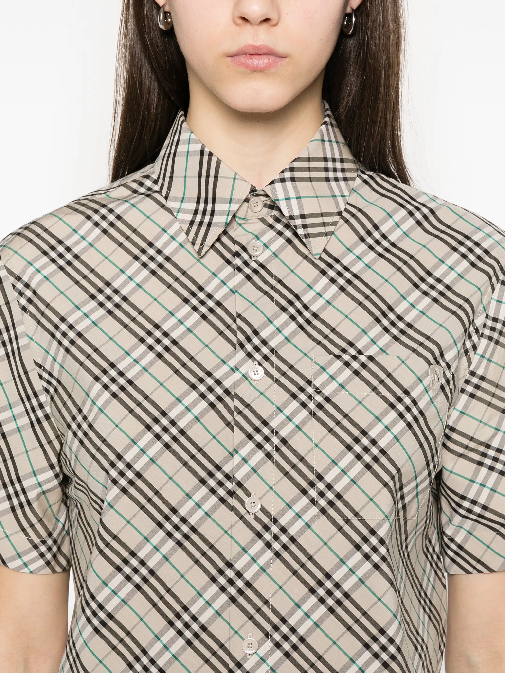 checked shirt