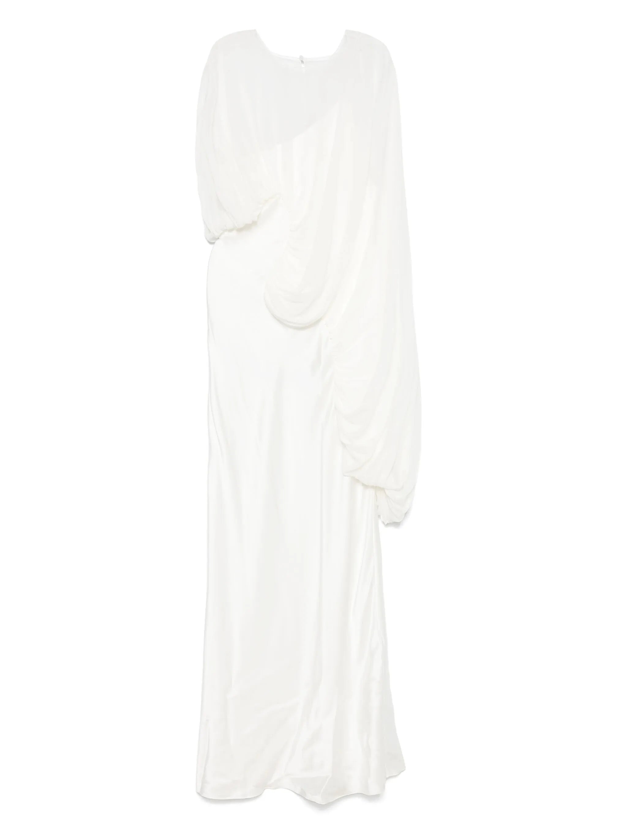 Cumulus draped gown