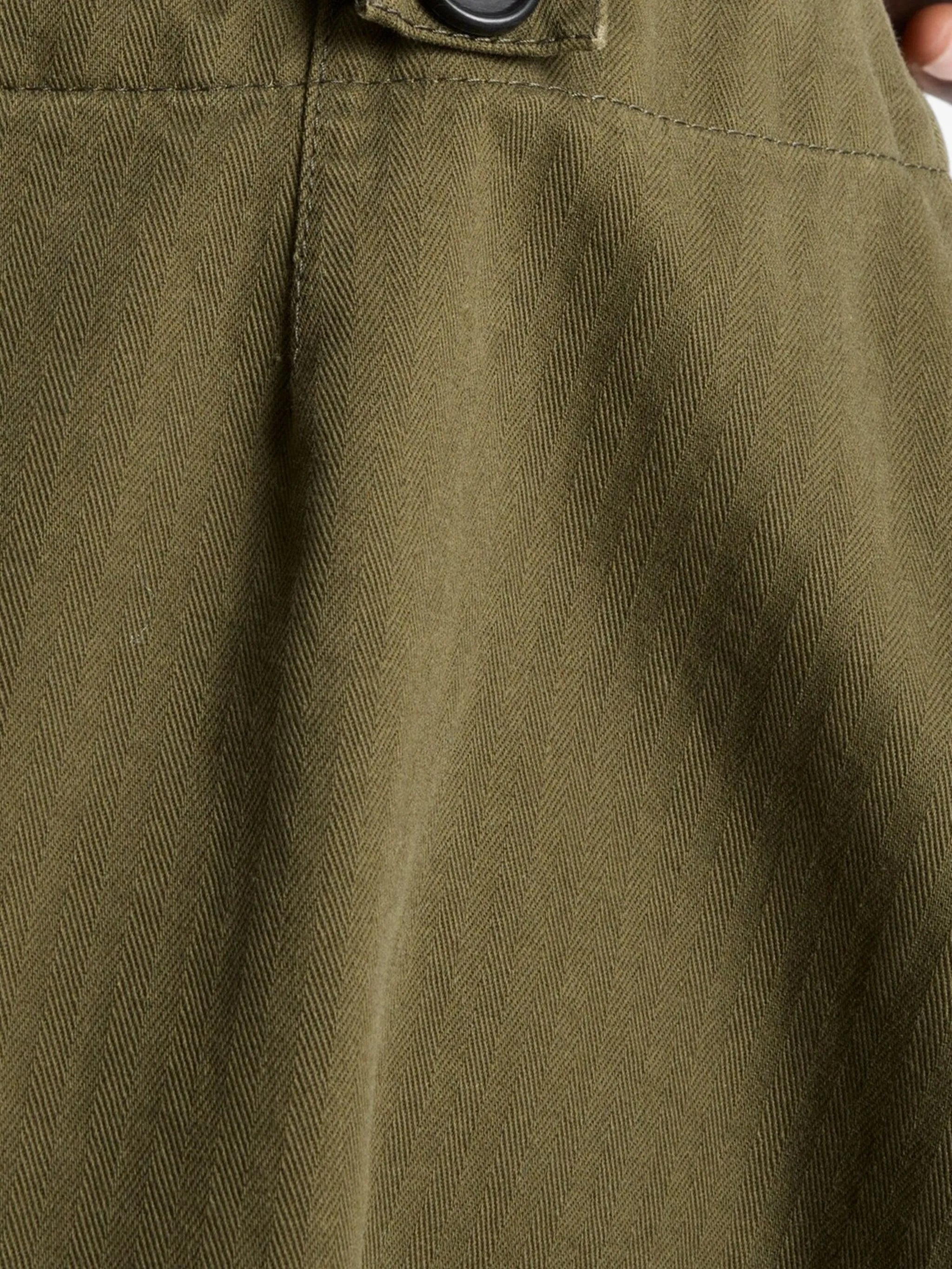 cotton midi skirt