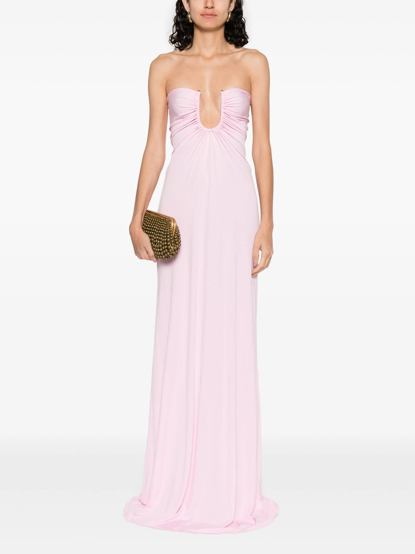 Arced Palm dress