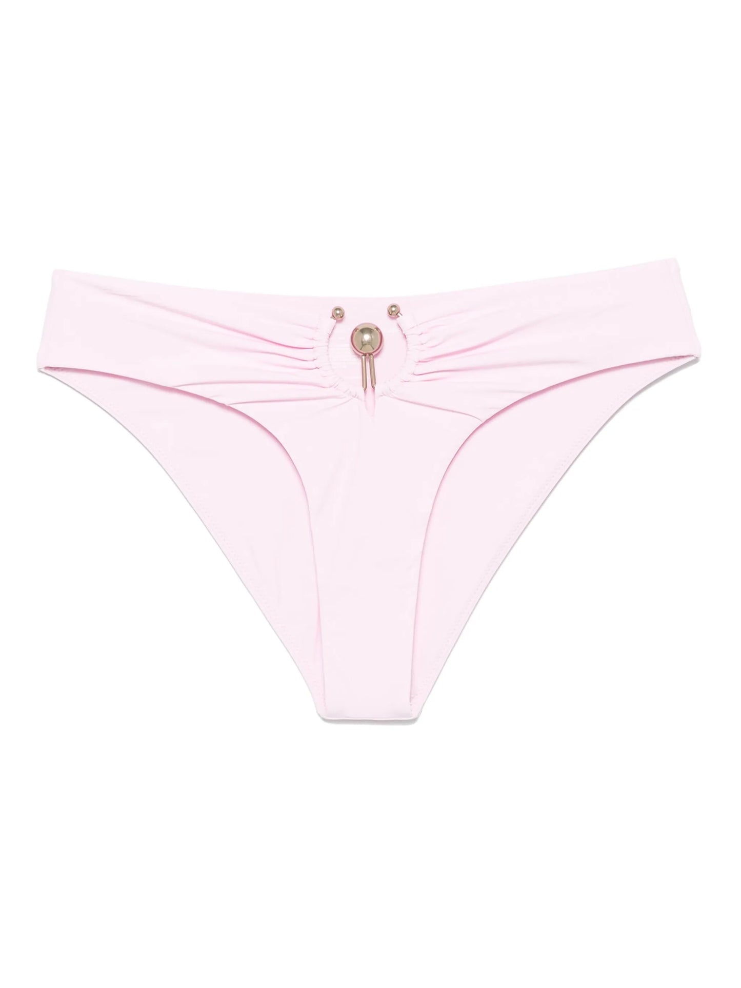 ruched orbit bikini bottoms