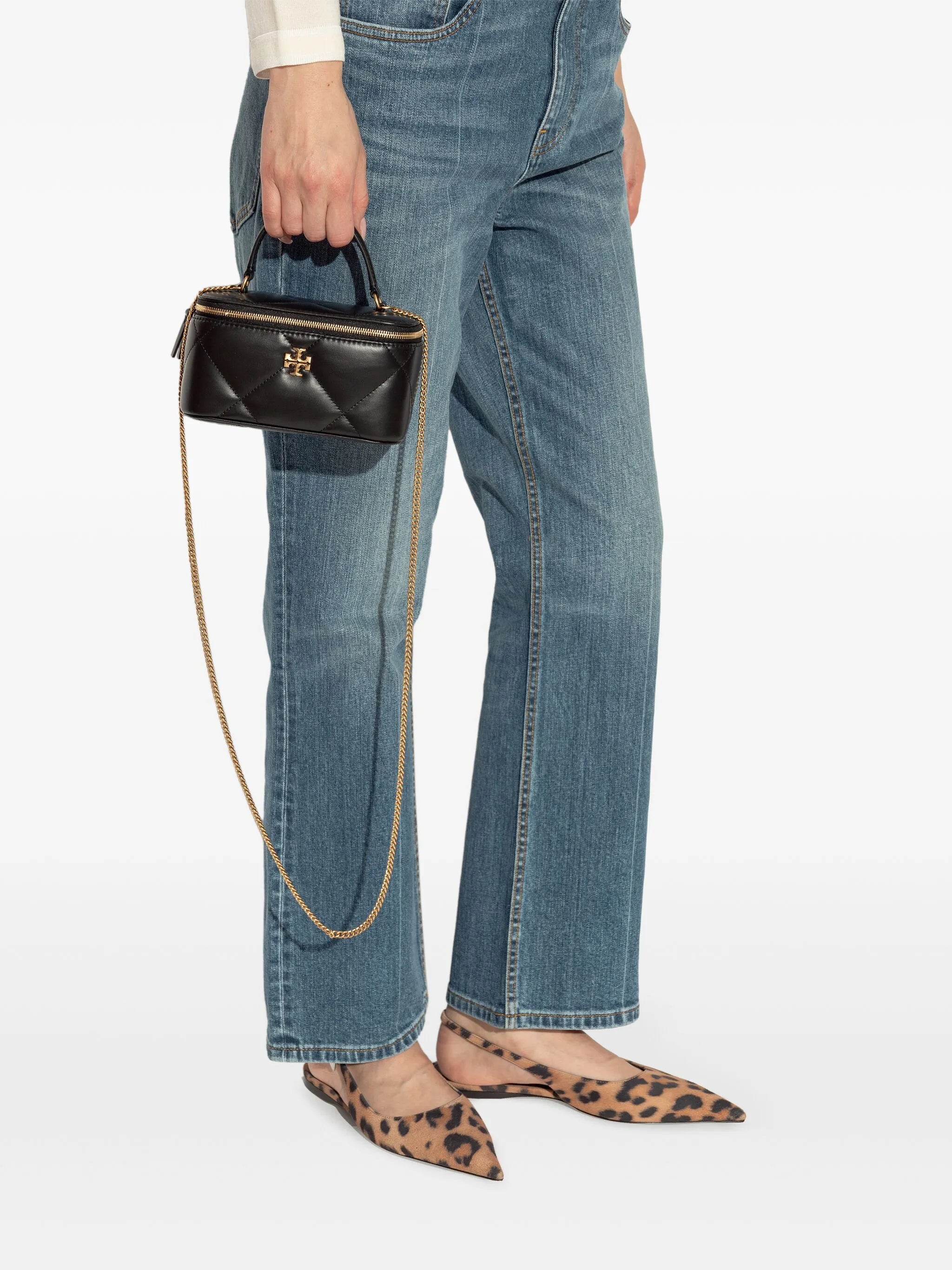 Kira diamon-quilted shoulder bag