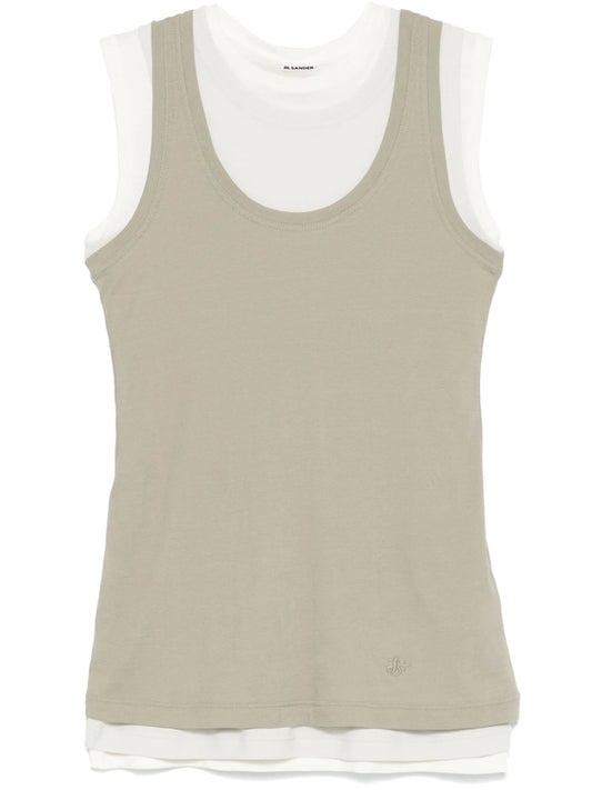 + layered tank top