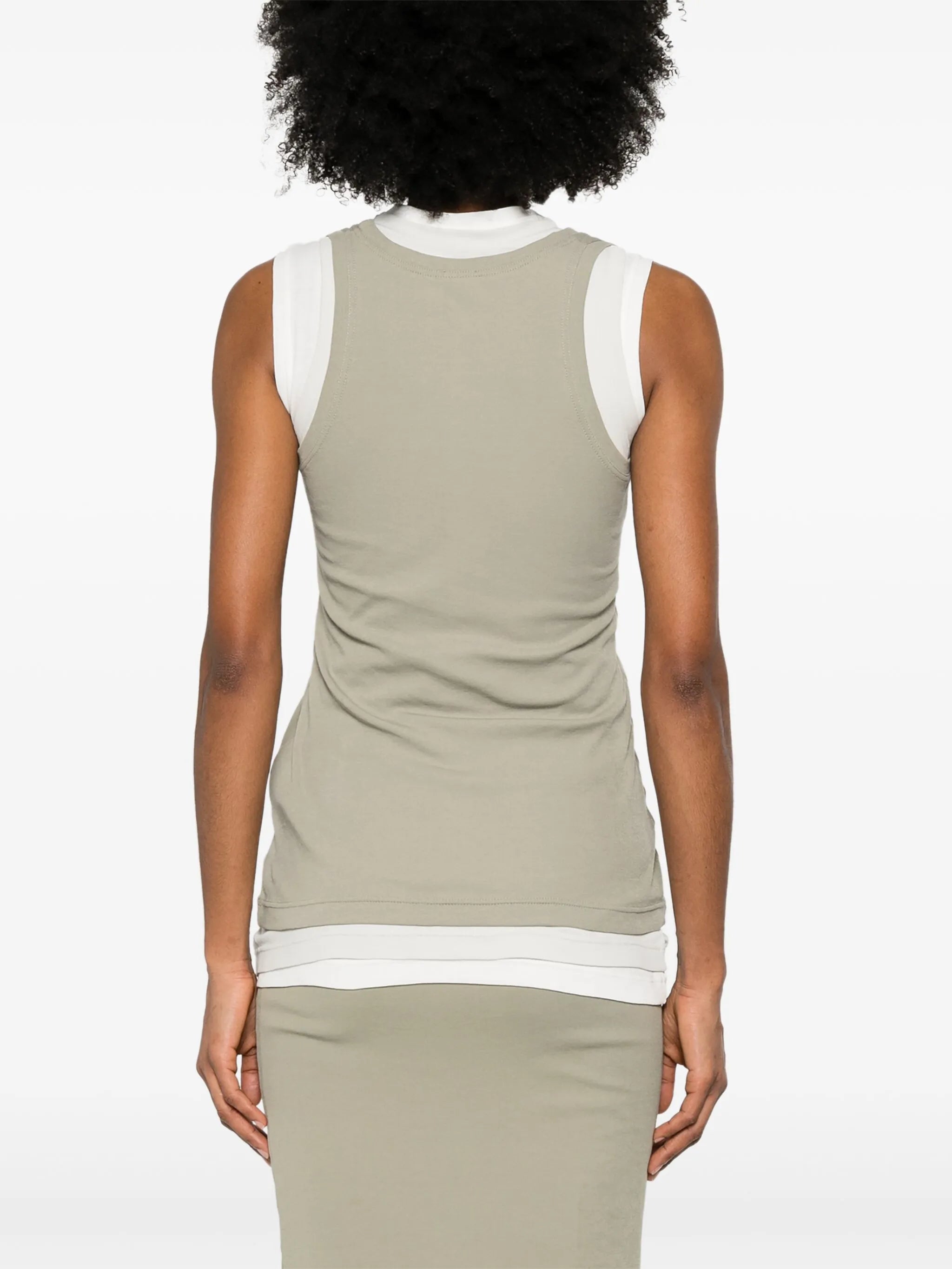 + layered tank top