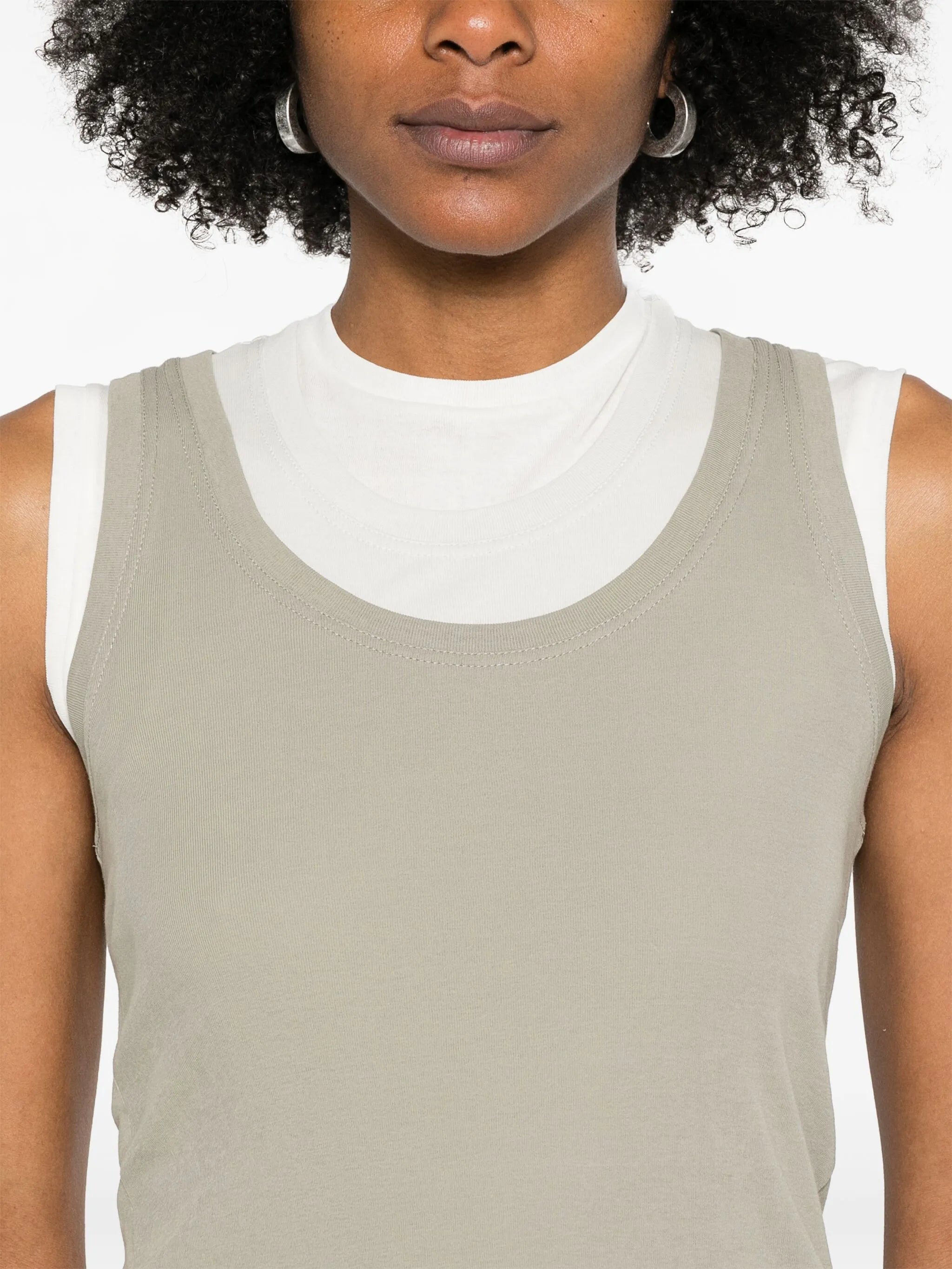 + layered tank top