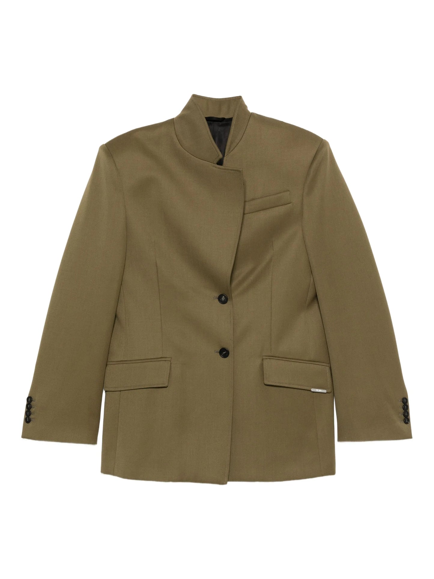 single-breasted blazer