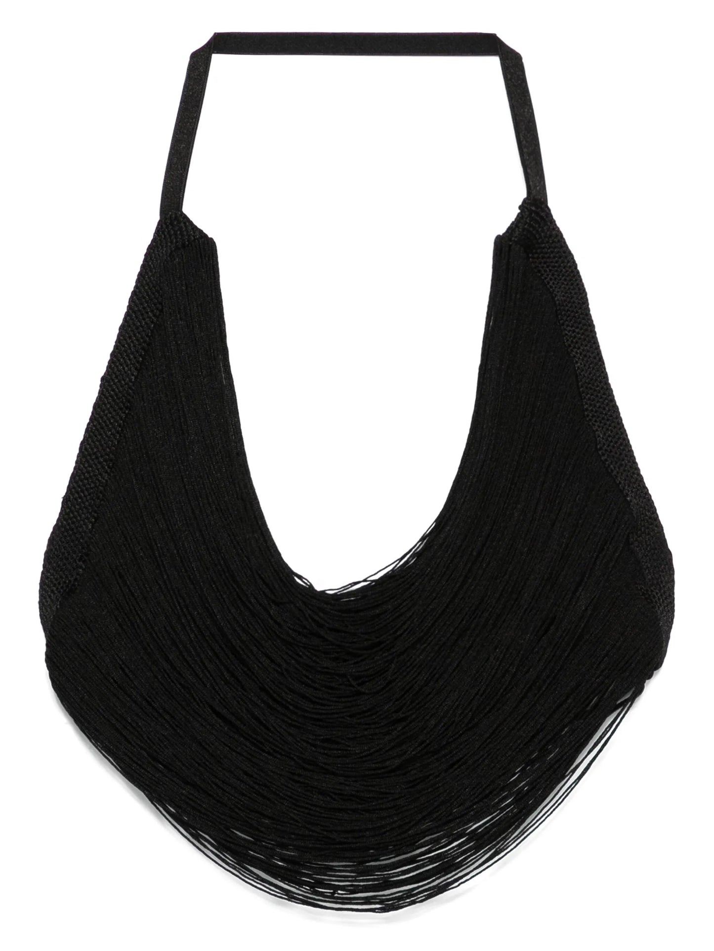multi-strings crop top