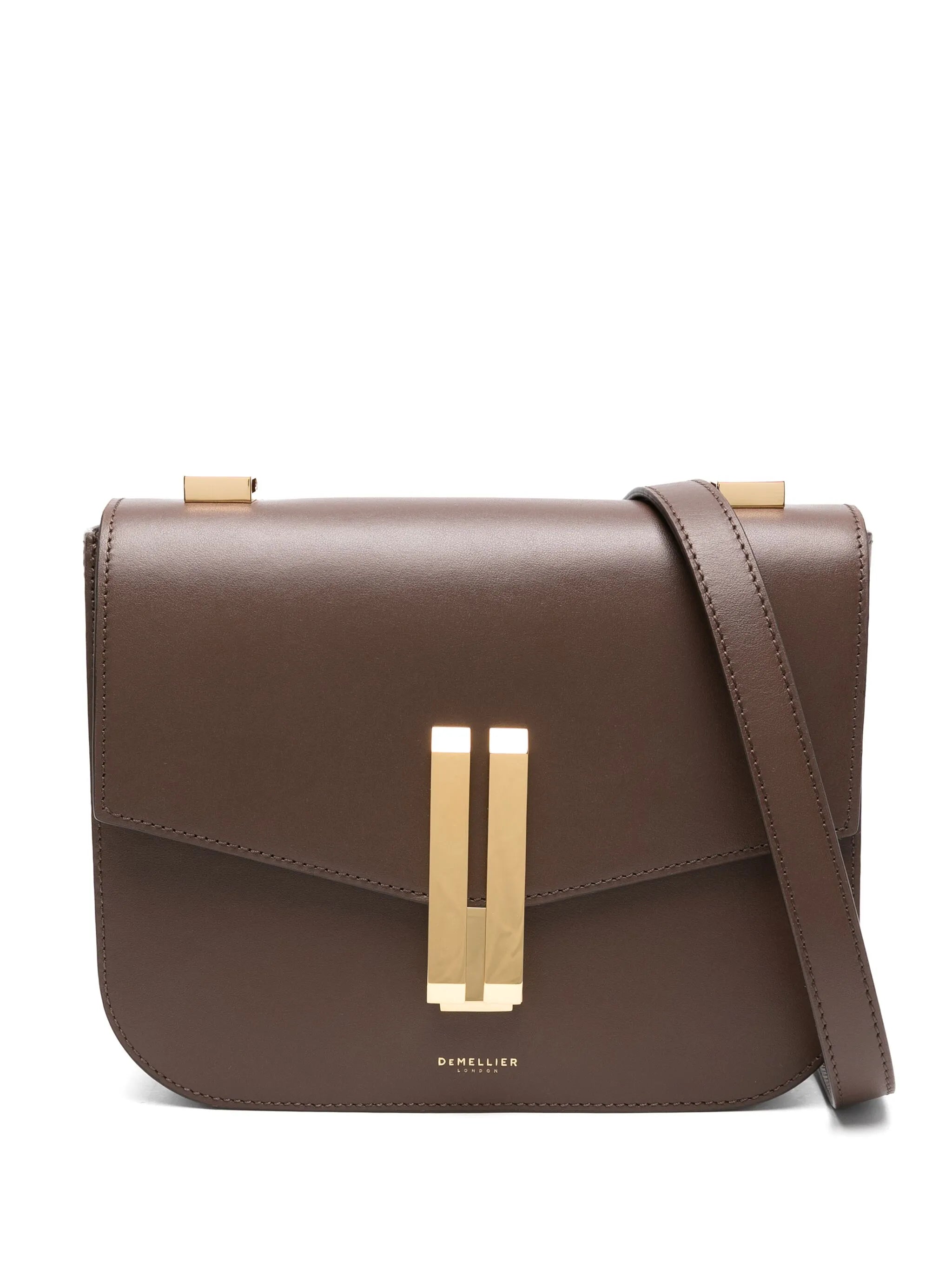 Vancouver grained-leather crossbody bag
