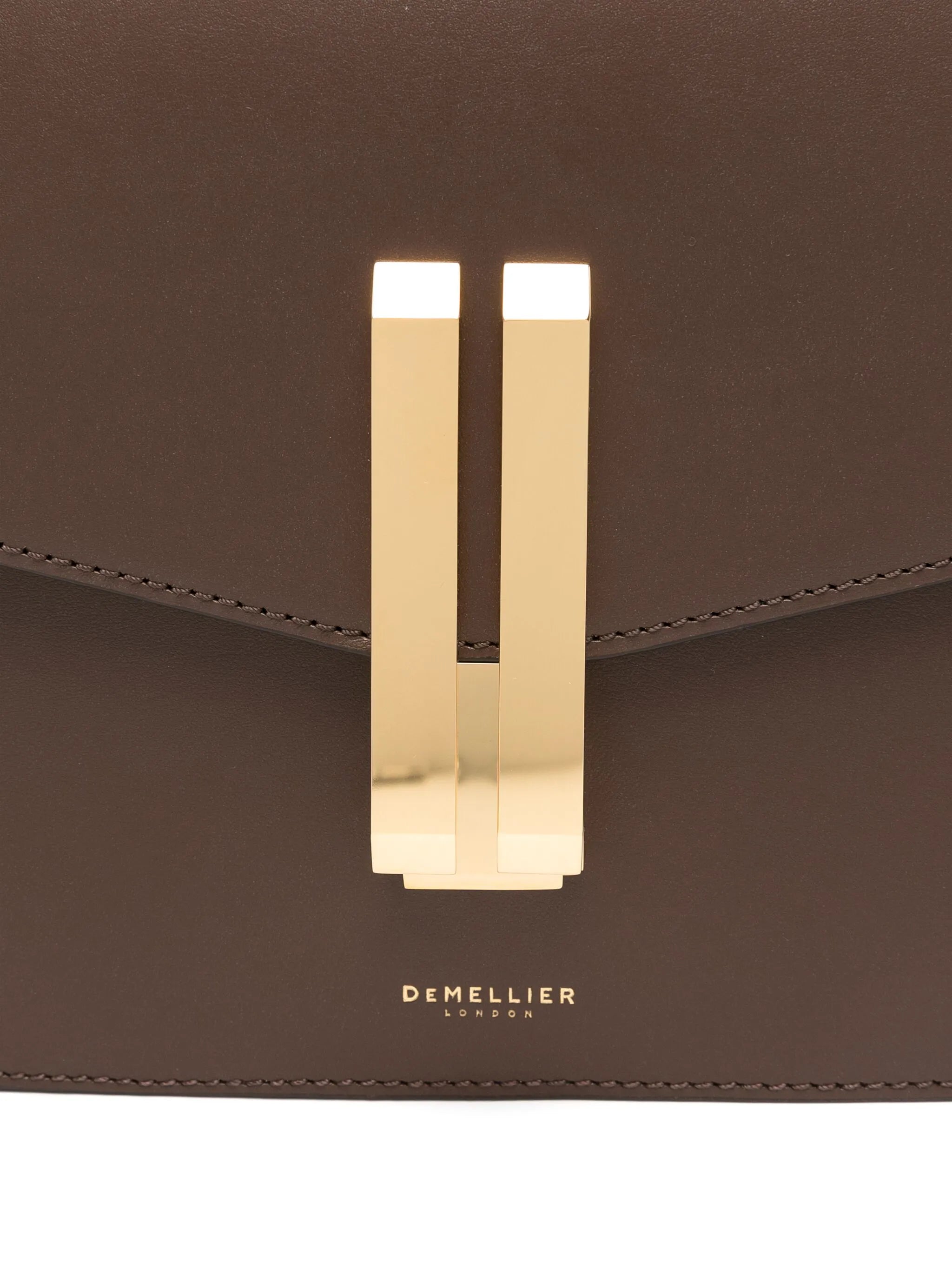 Vancouver grained-leather crossbody bag