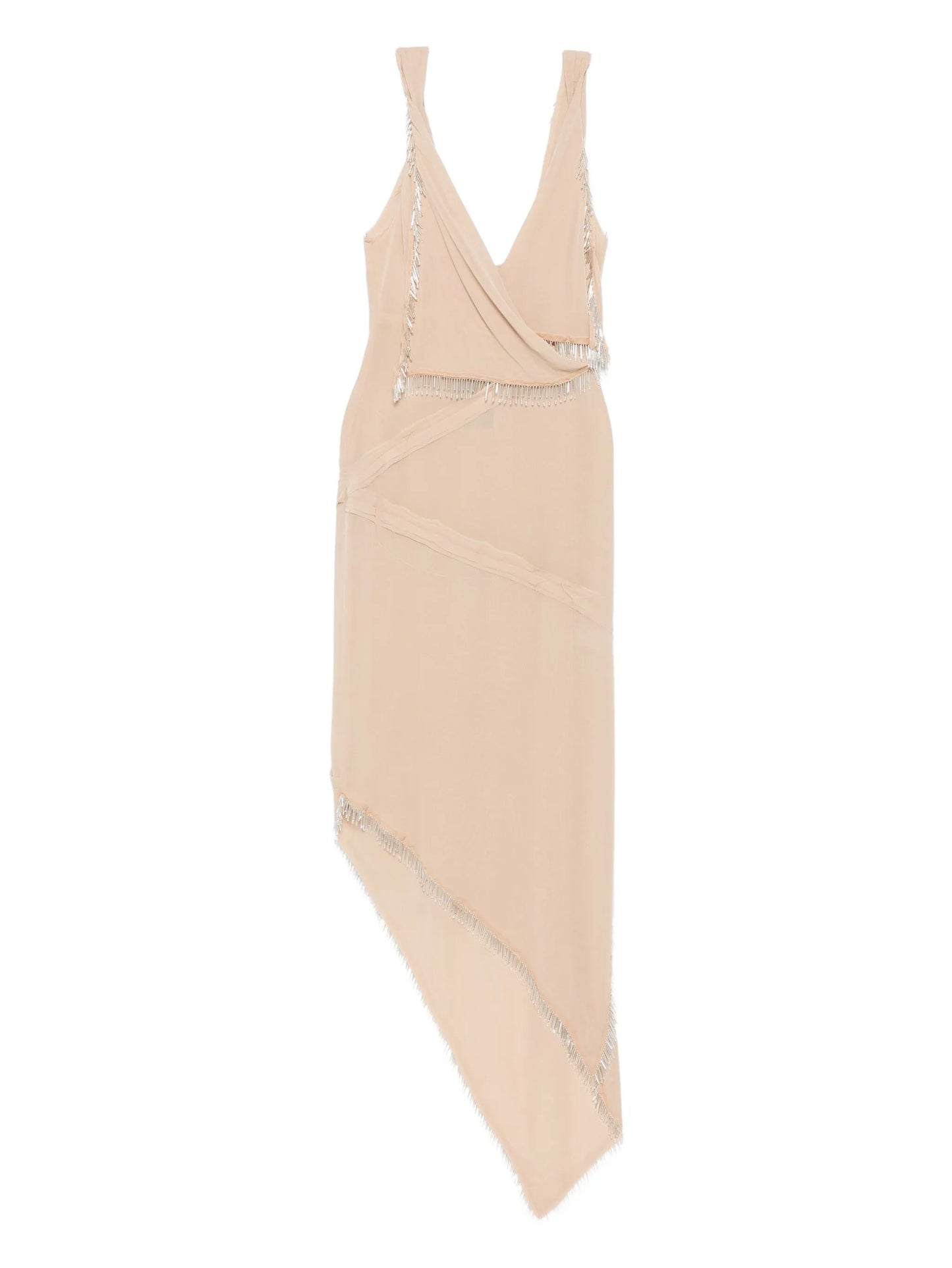 asymmetric midi dress