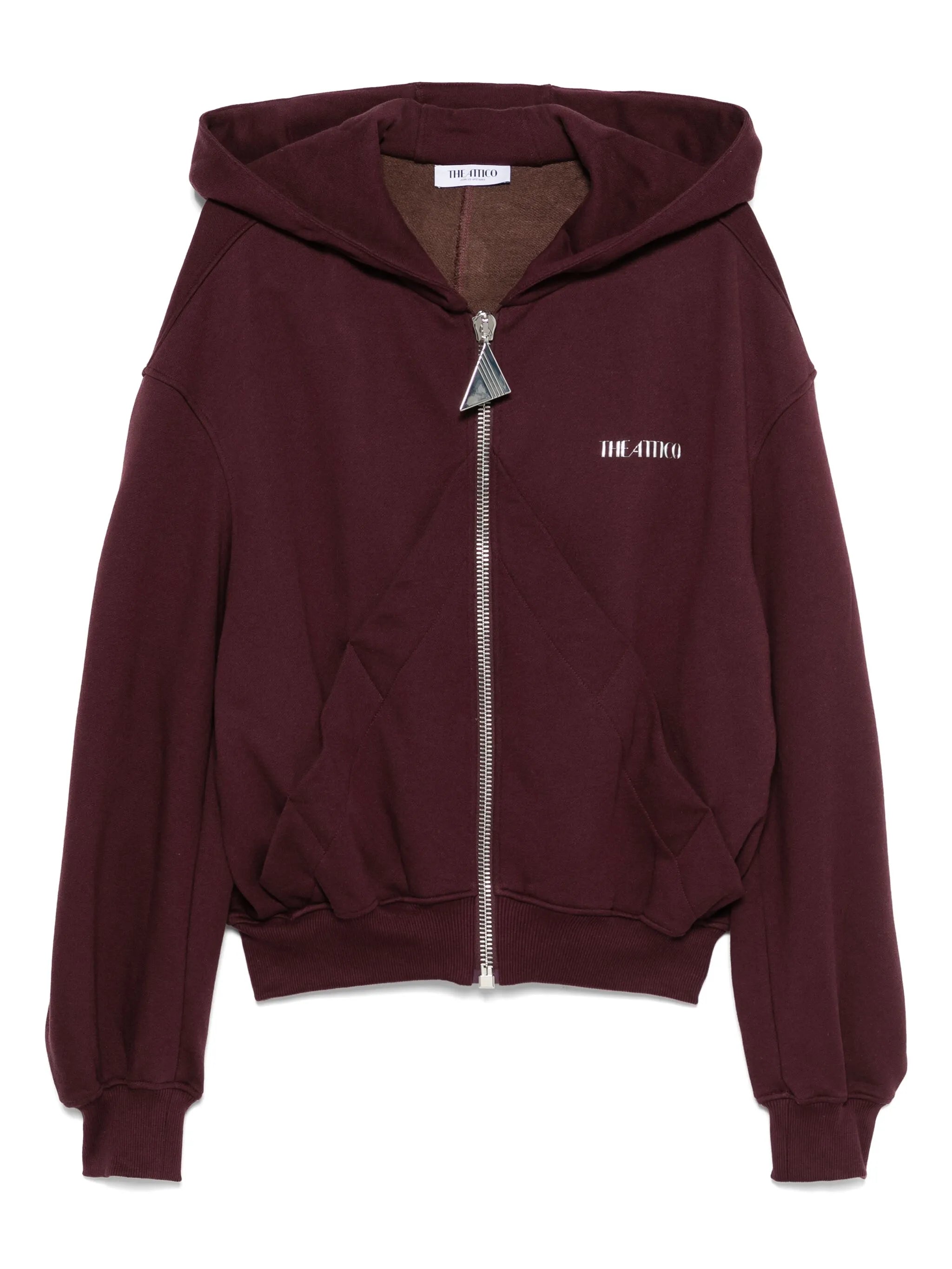 zip-up hoodie