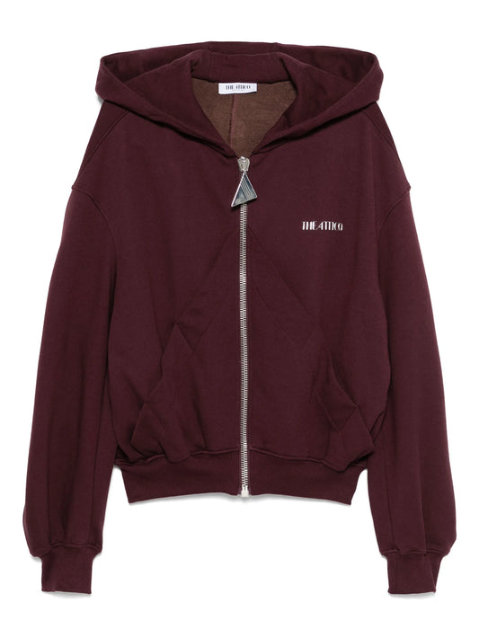 zip-up hoodie