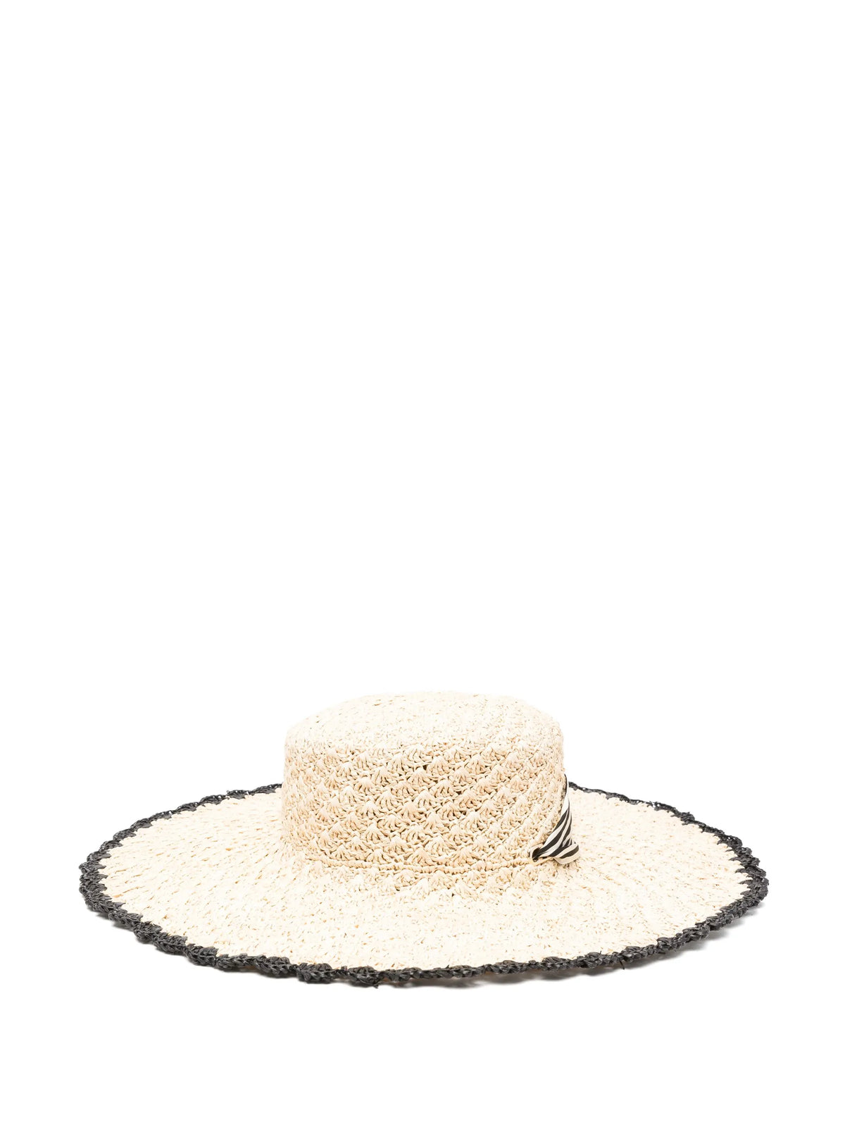raffia tipped sun hat