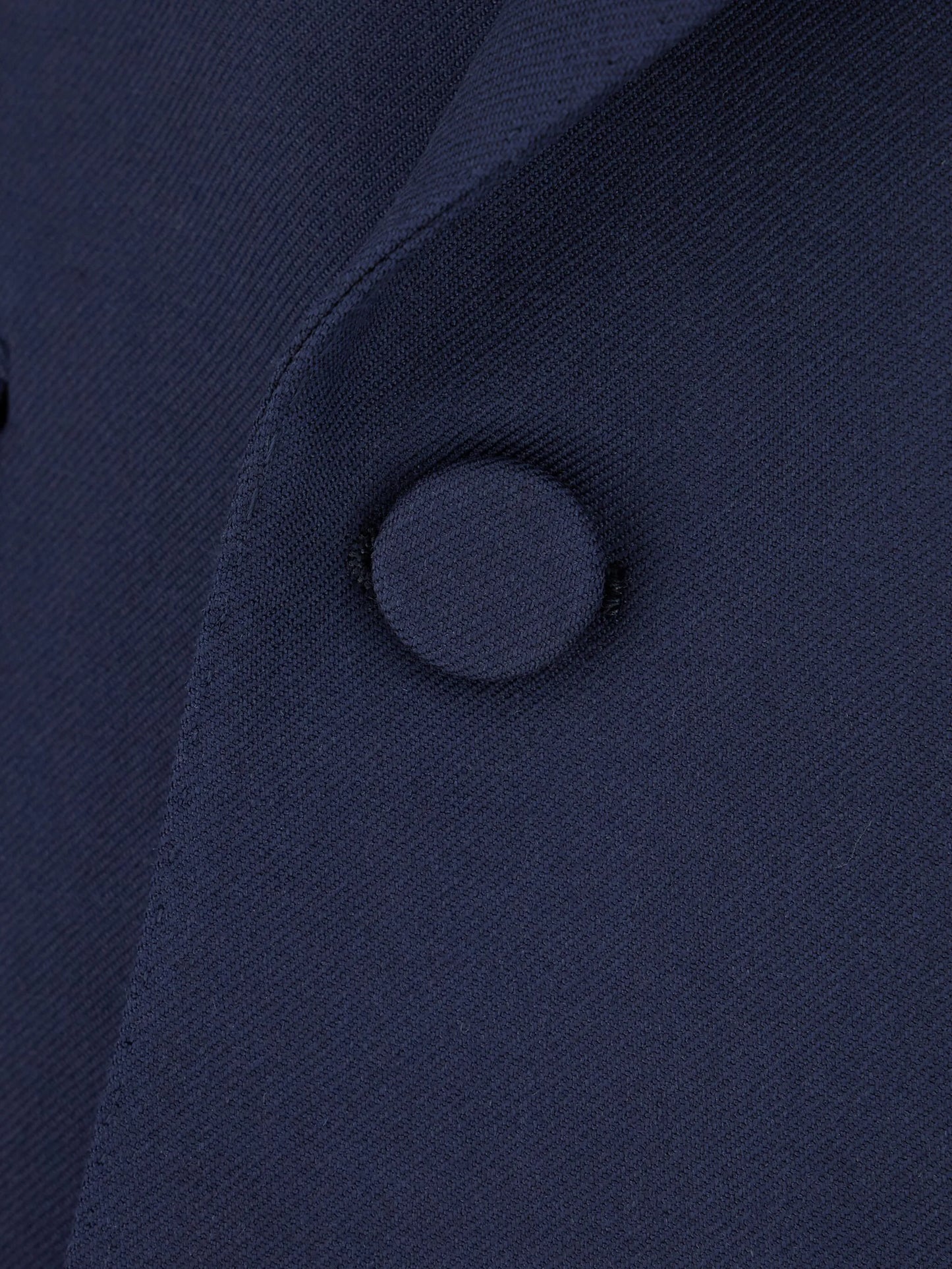 double-breasted gabardine jacket