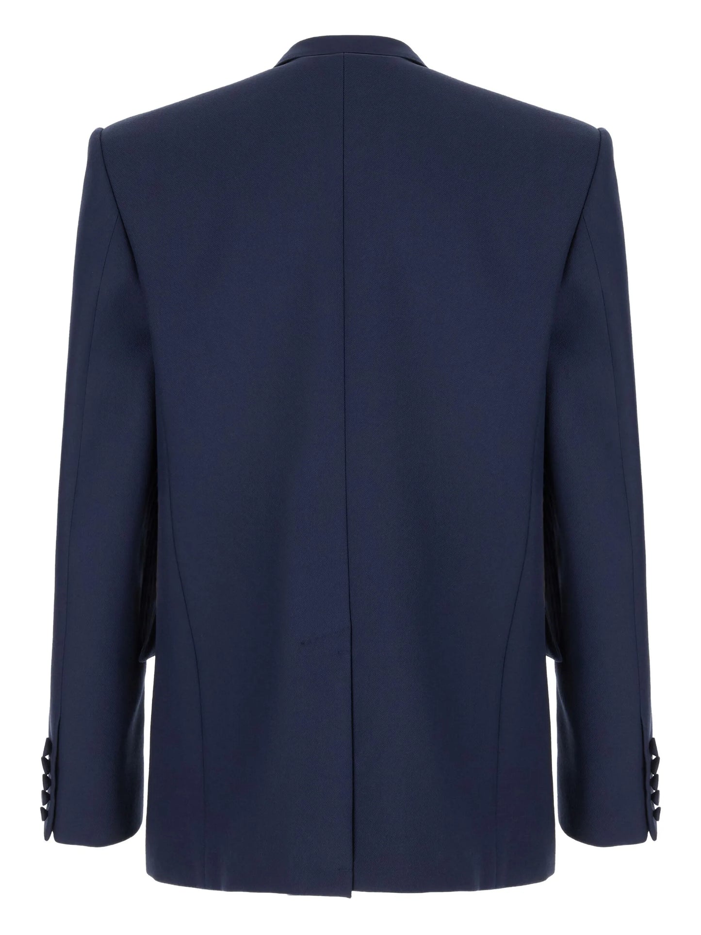 double-breasted gabardine jacket