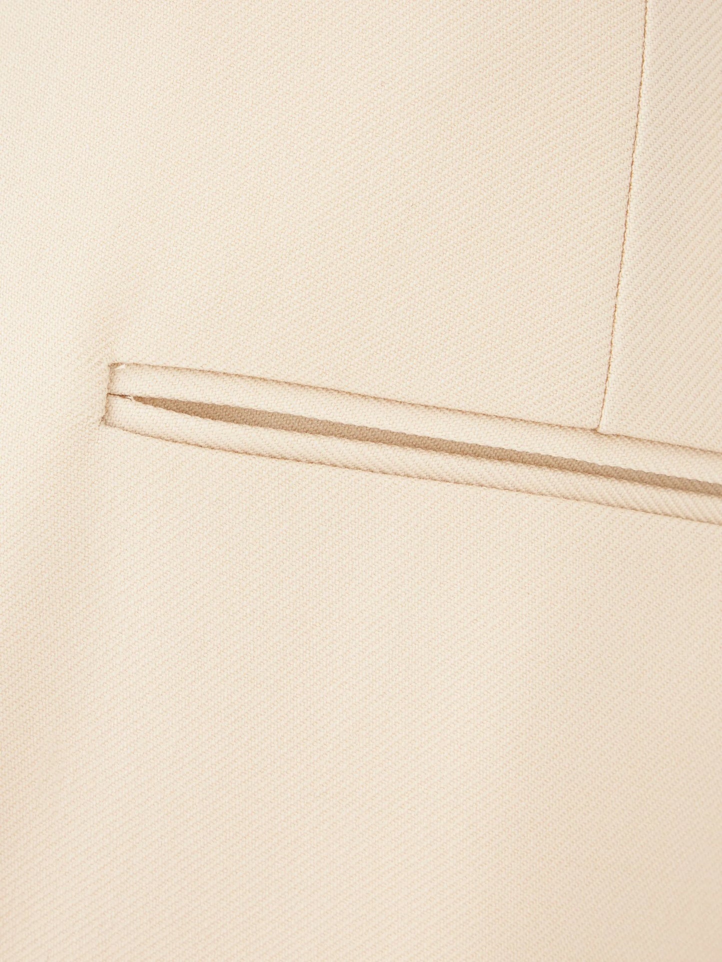 wool gabardine trousers
