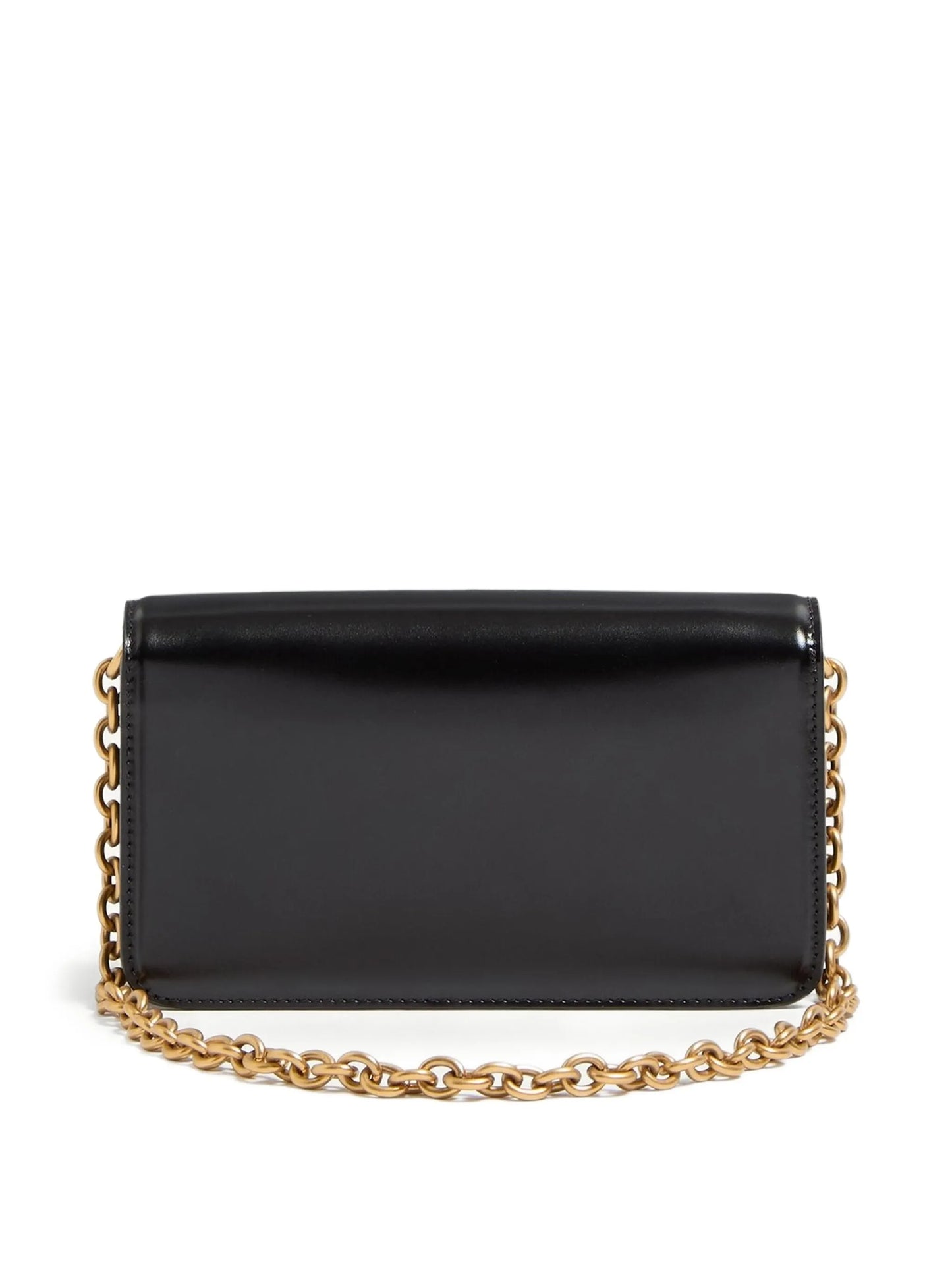 Vain clutch bag in shiny calfskin