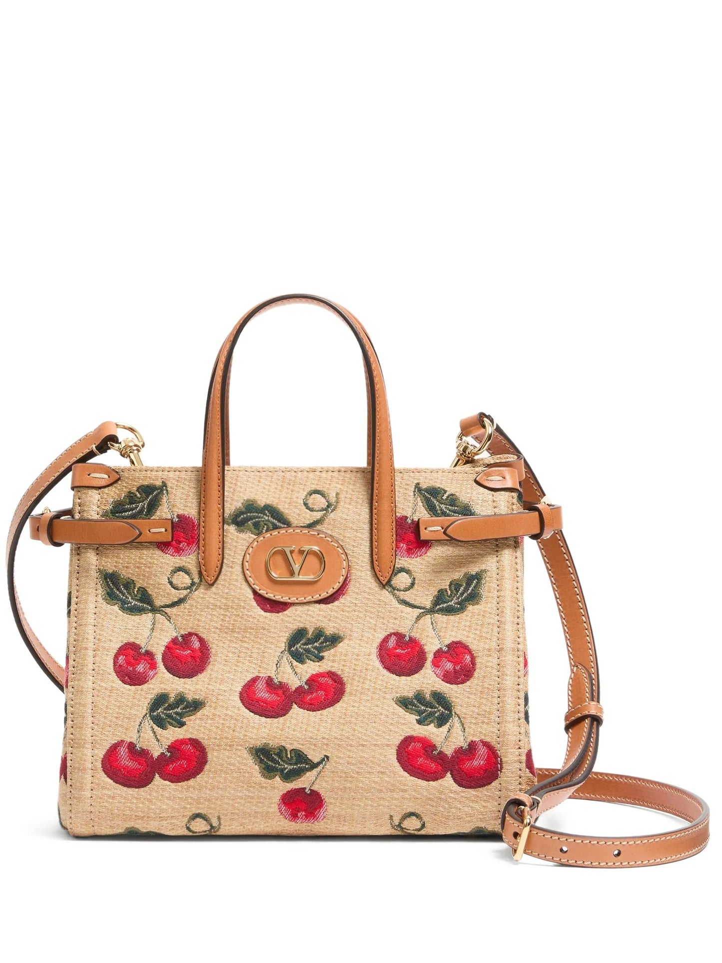 small Antibes Cherry-motif tote bag