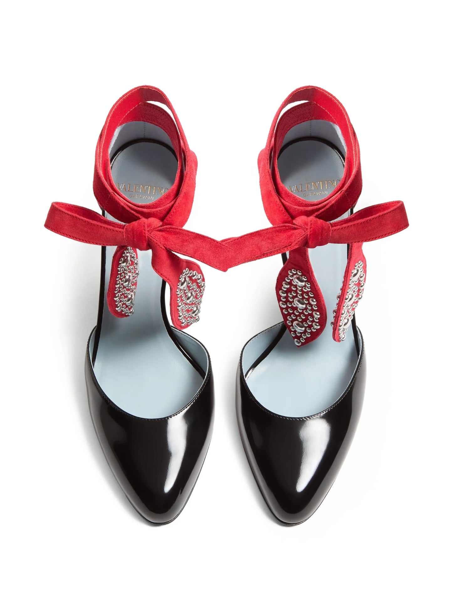 Foliefoliage tie-fastening pumps