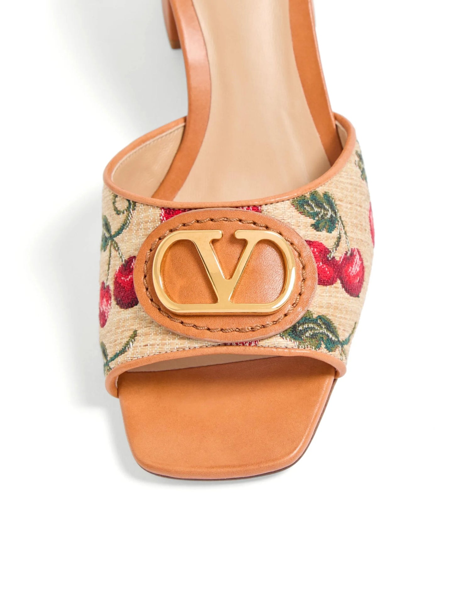 60mm VLogo Signature Cherryfic sandals