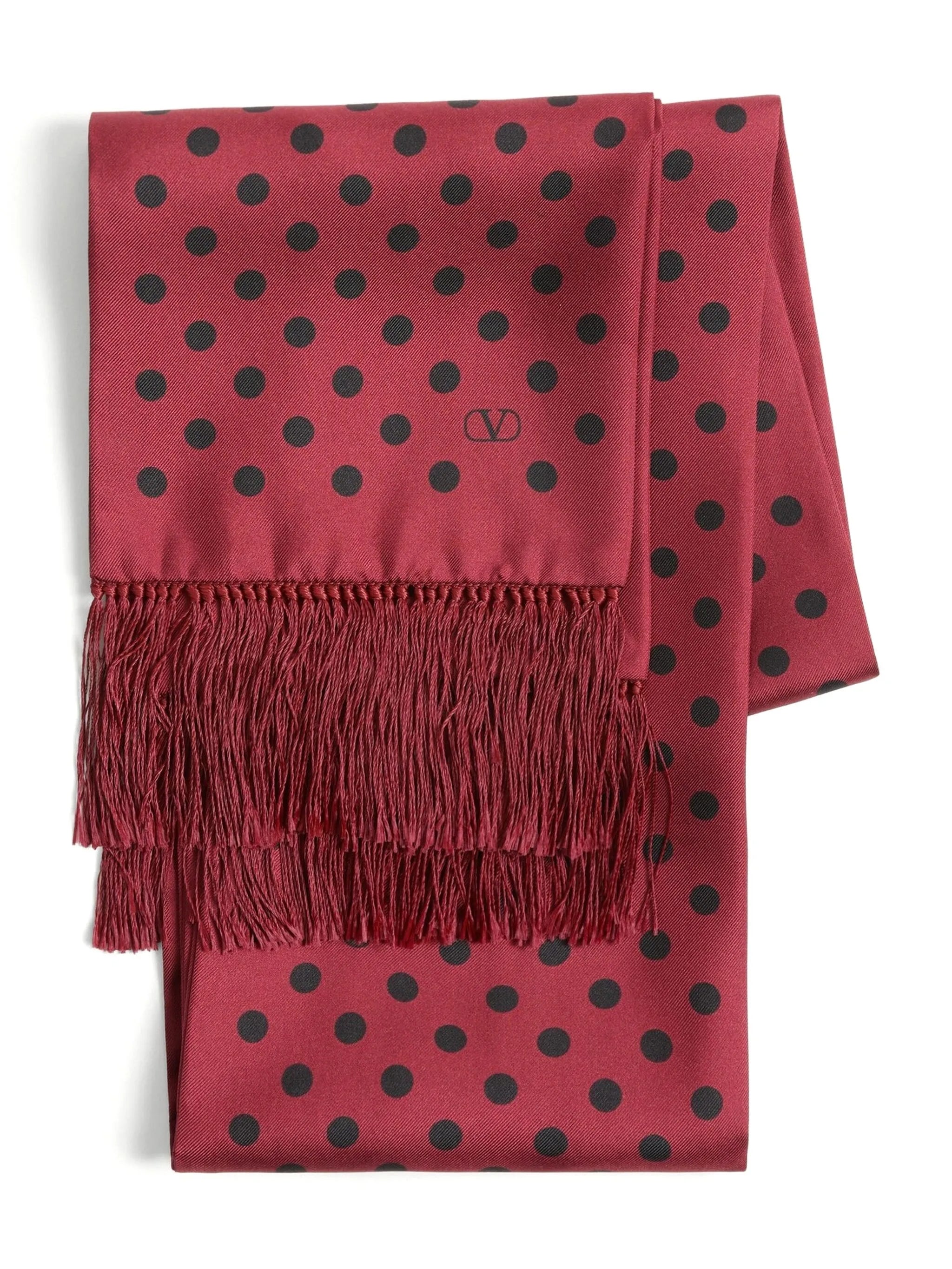 Plusdepois fringed bandeau scarf
