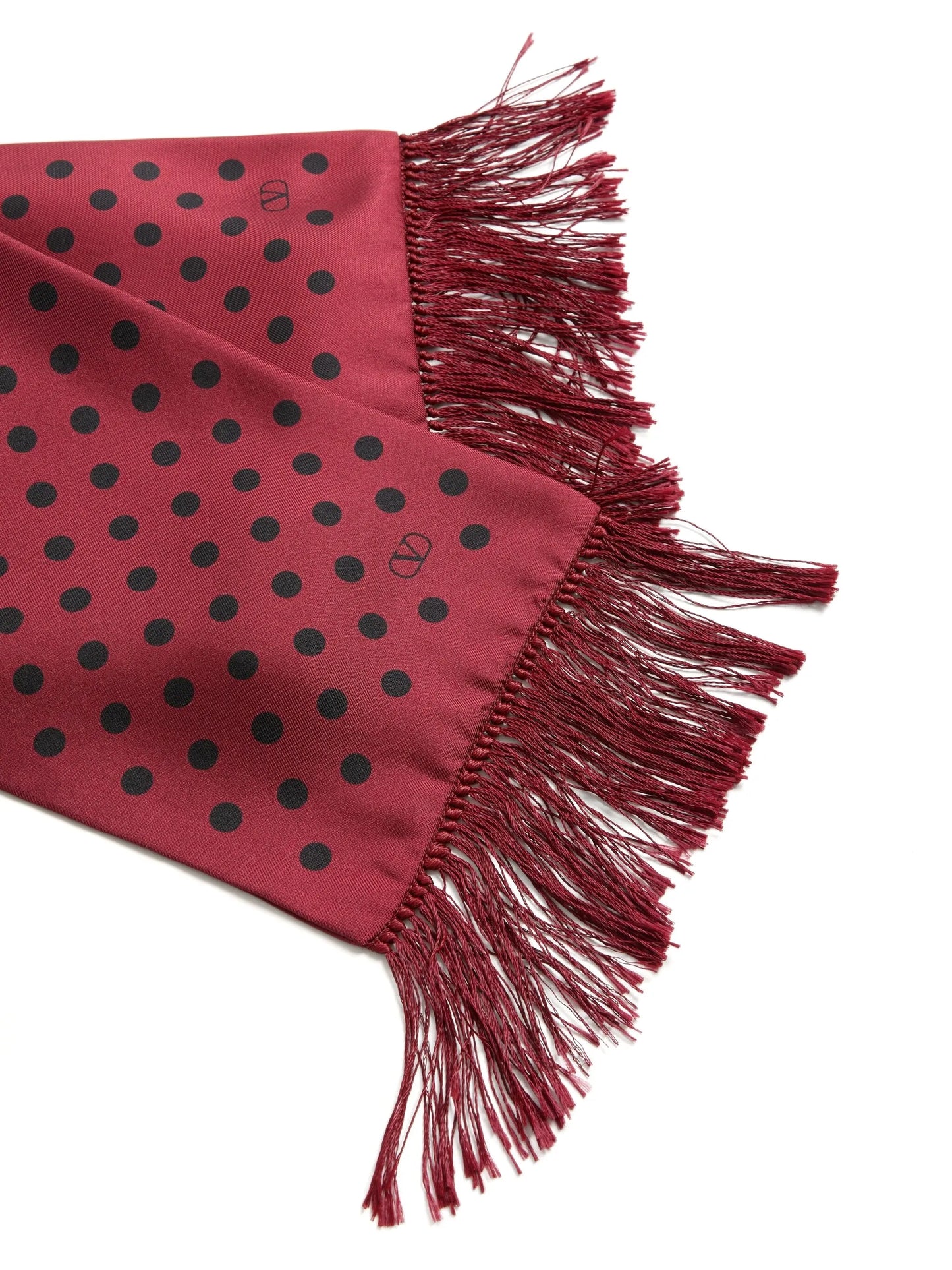 Plusdepois fringed bandeau scarf