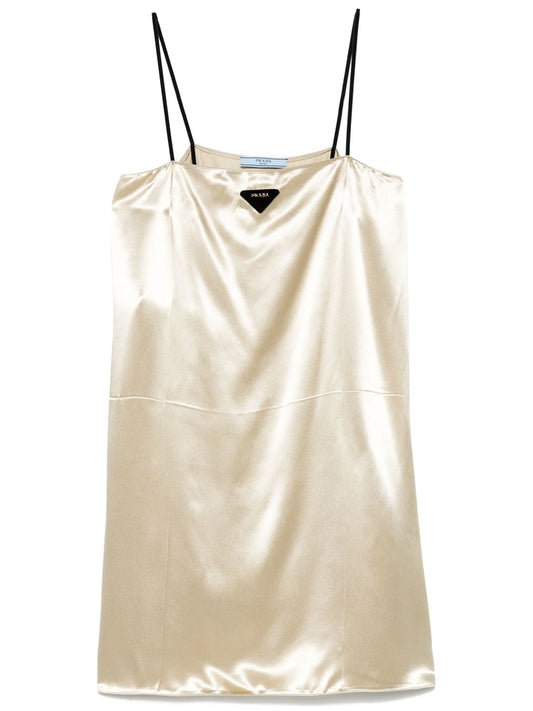 triangle-logo dress