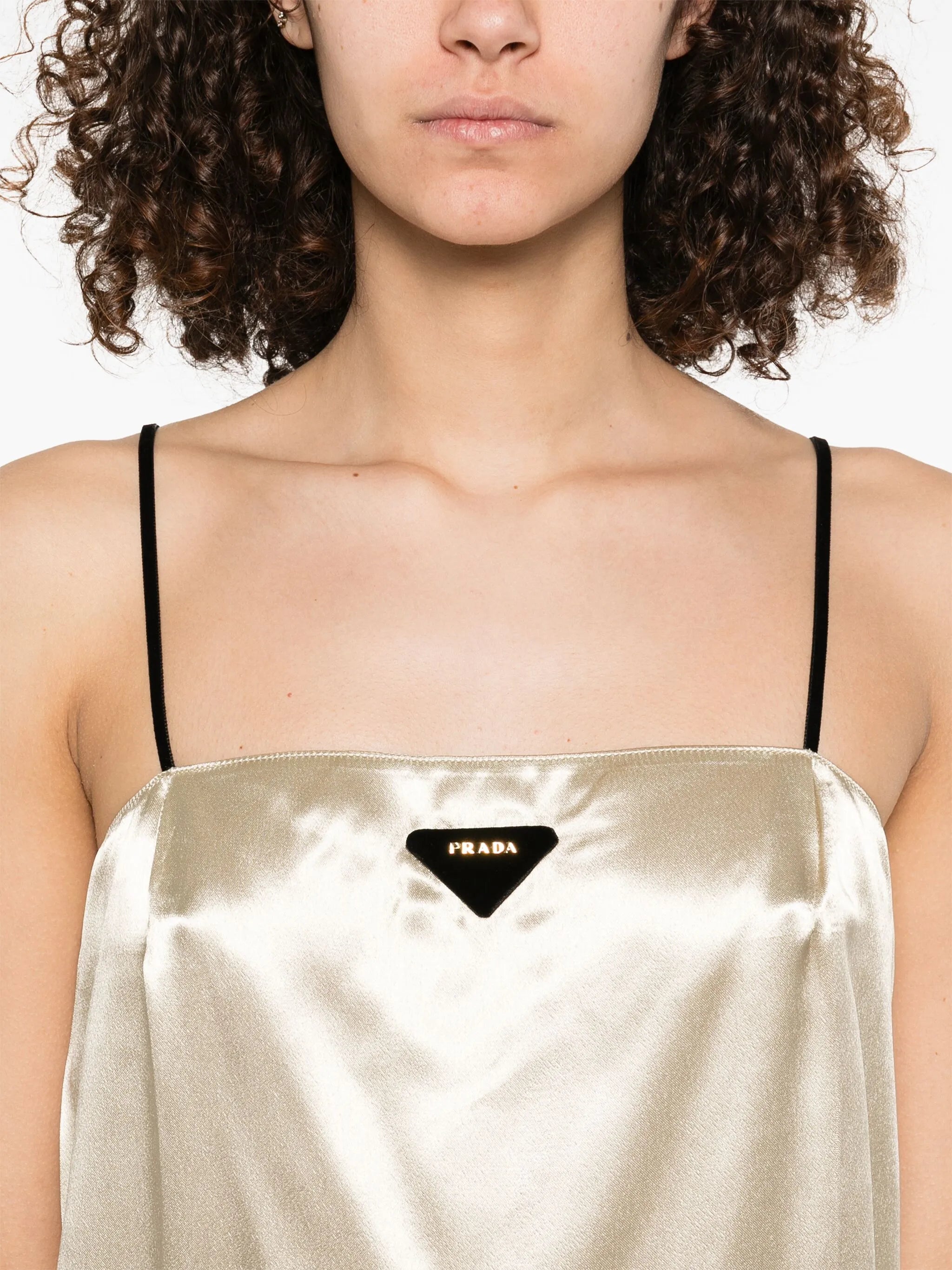 triangle-logo dress
