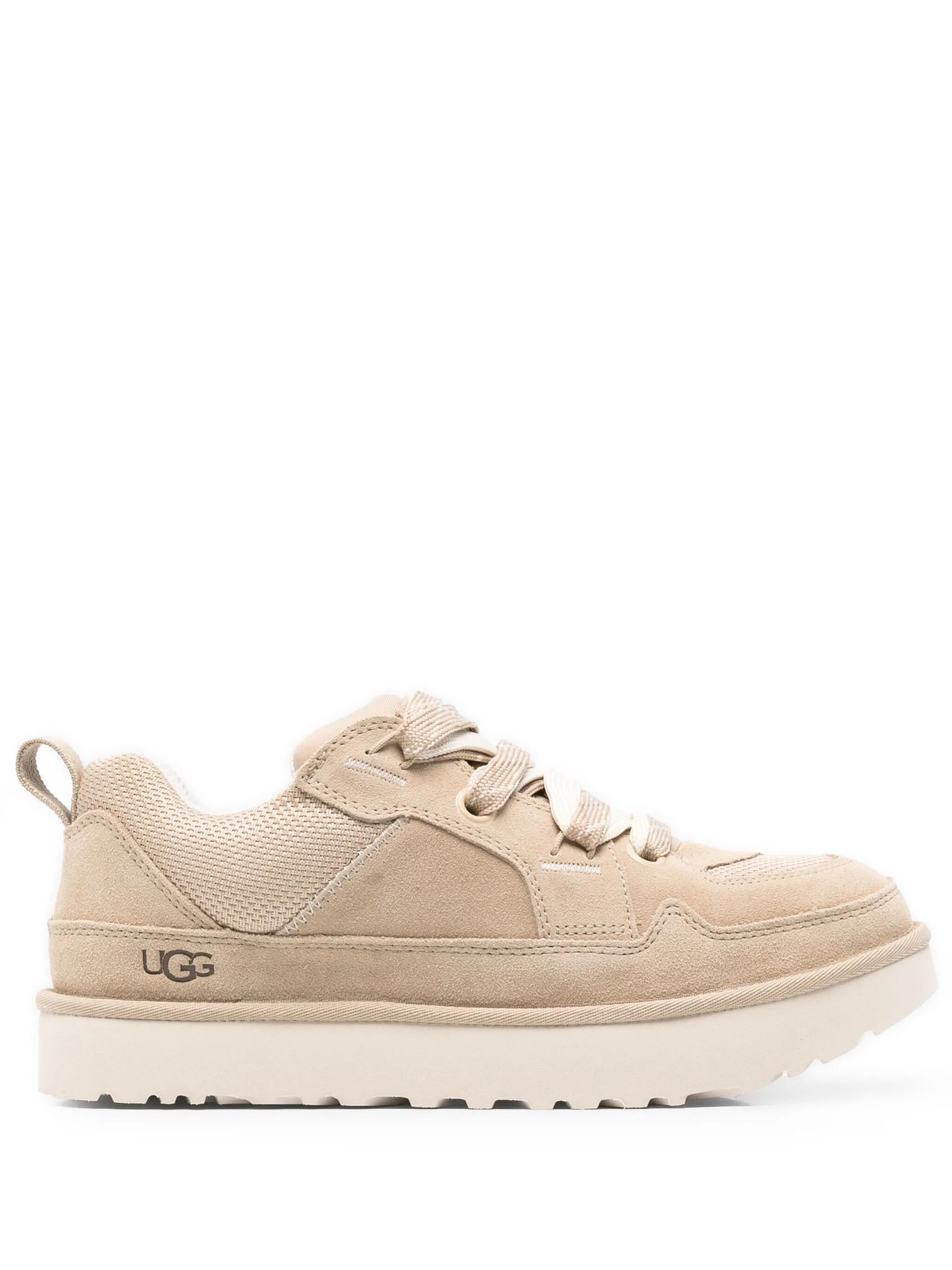 Lo Lowmel lace-up engraved logo sneakers