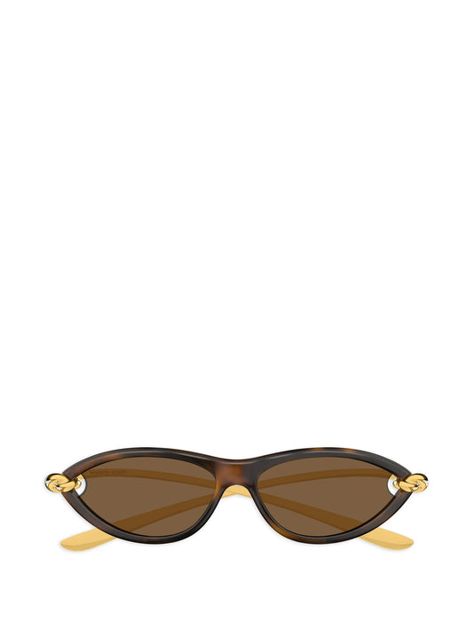 Knot cat-eye sunglasses