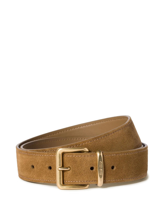 suede belt