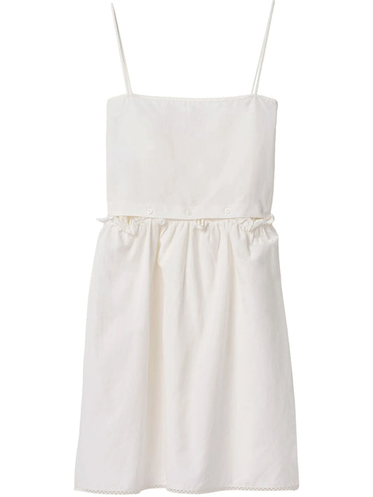 logo-print dress
