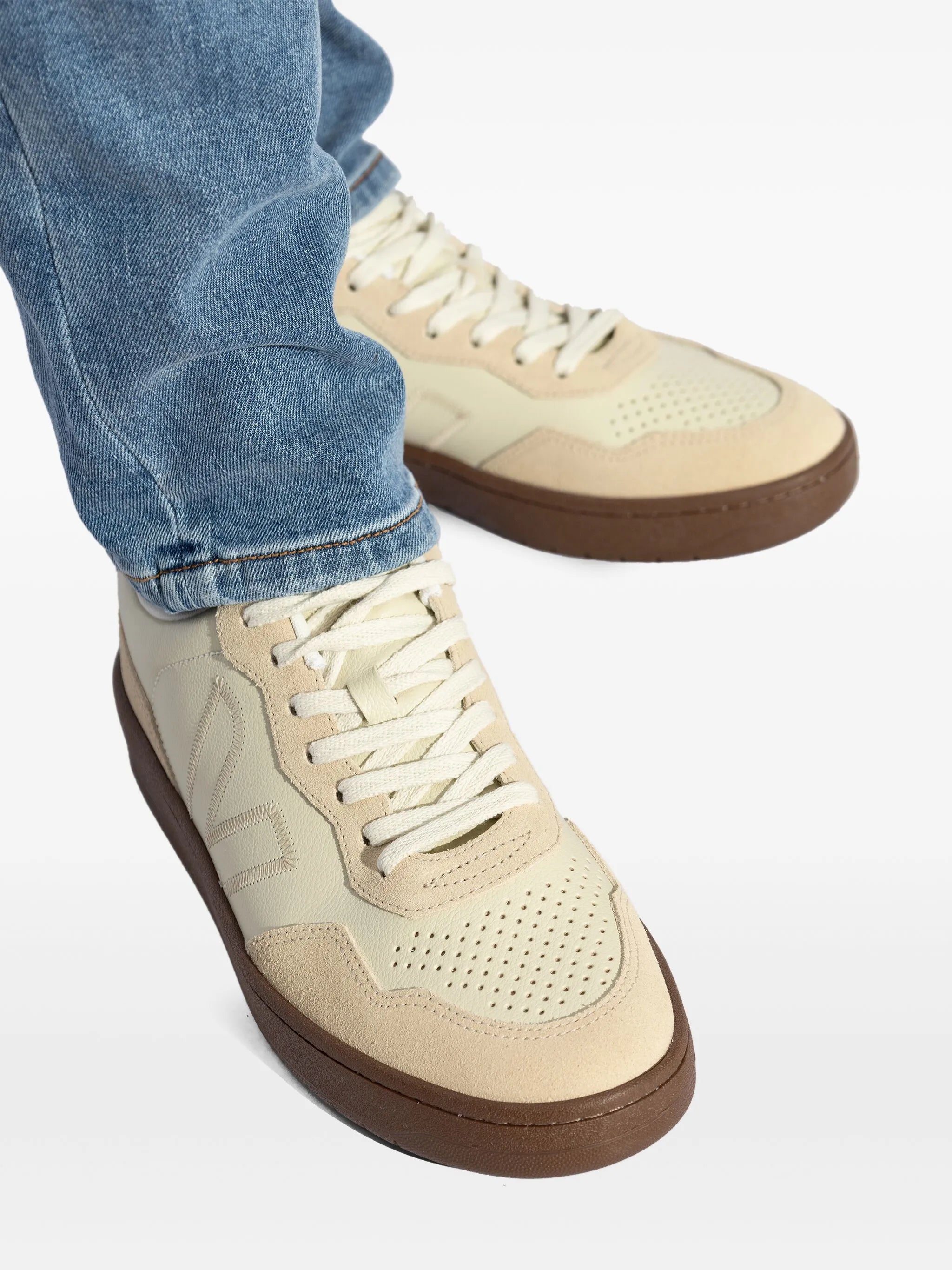 V-90 suede sneakers