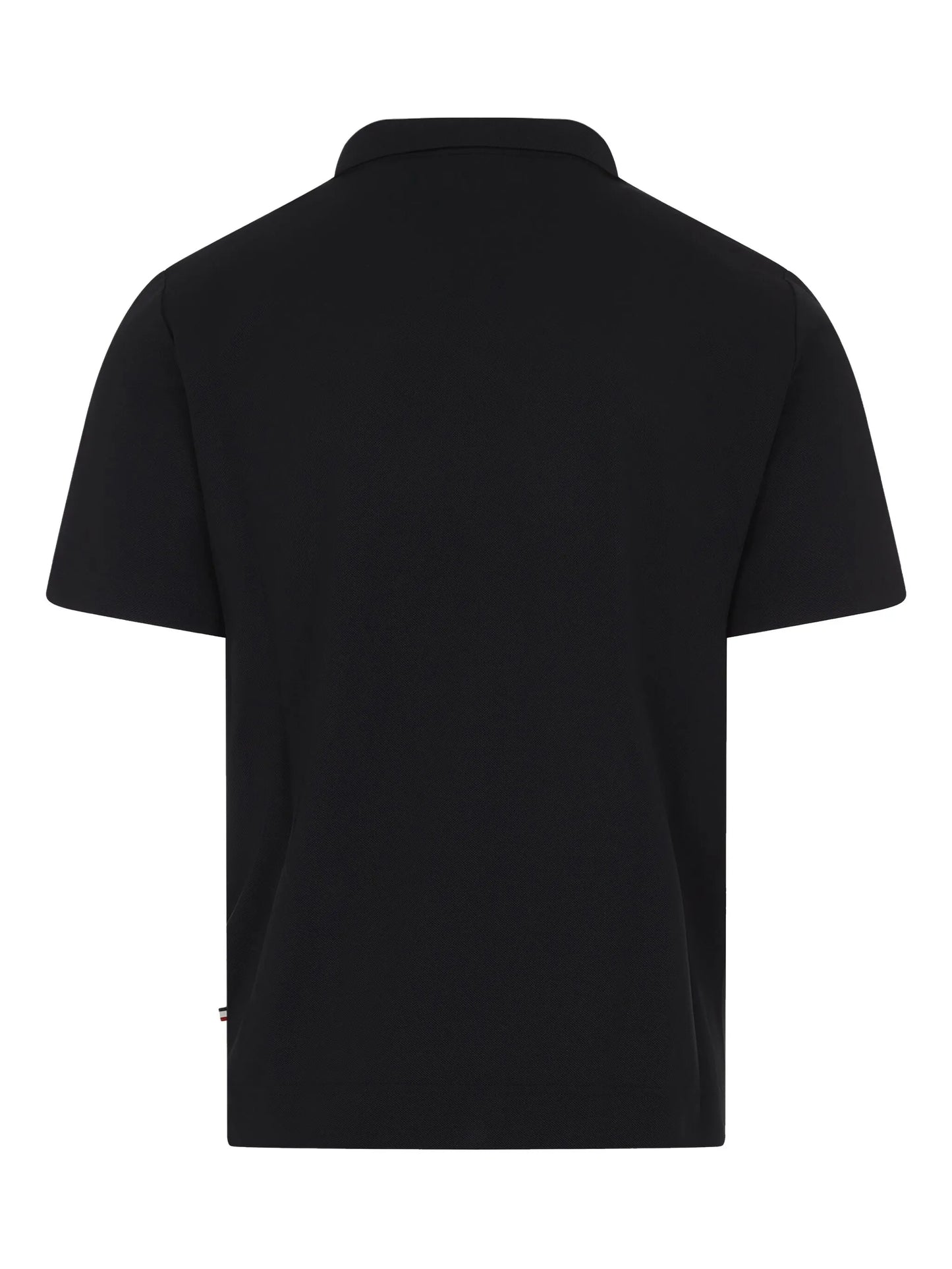 logo-patch polo shirt