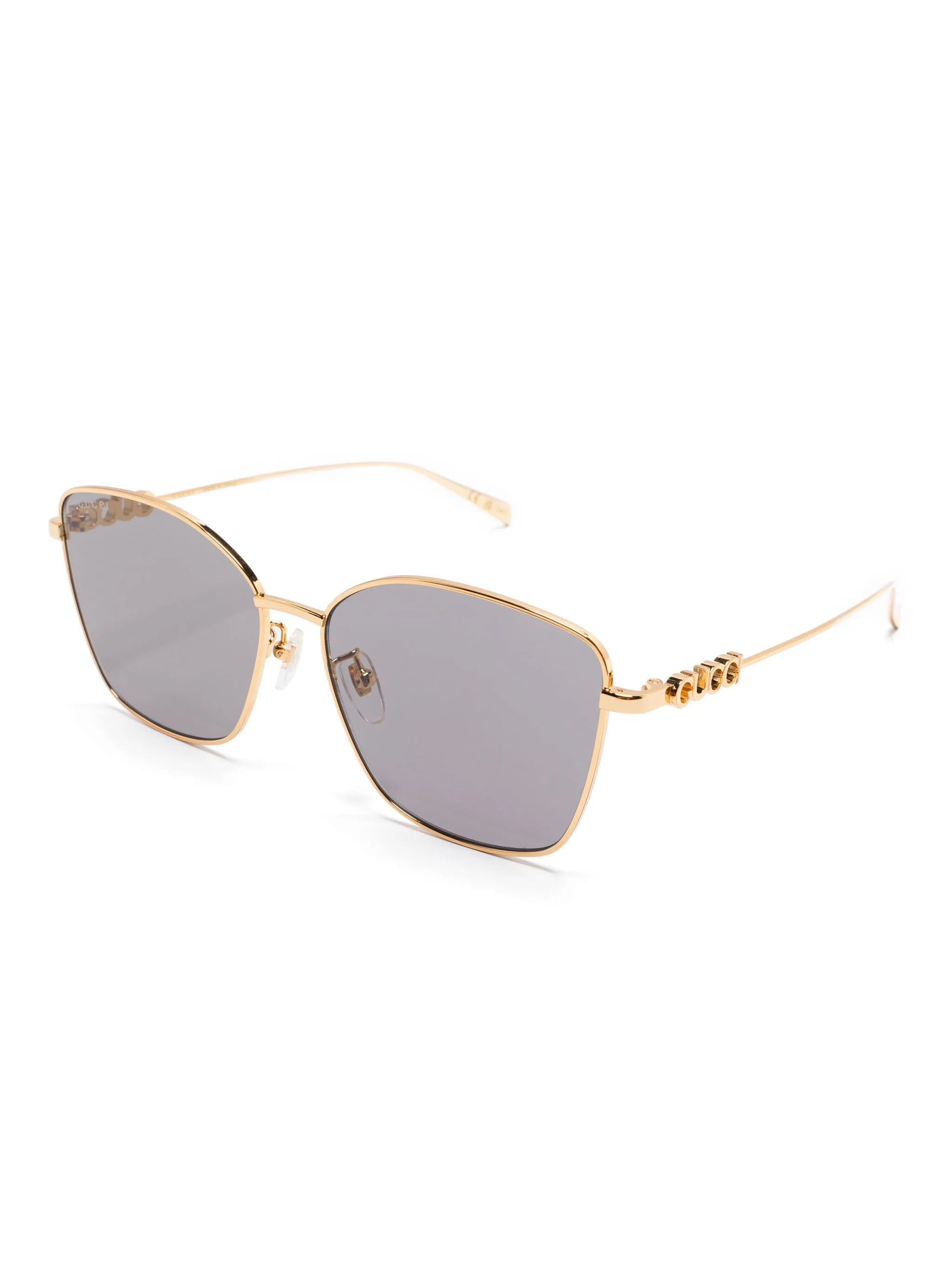 butterfly-frame sunglasses