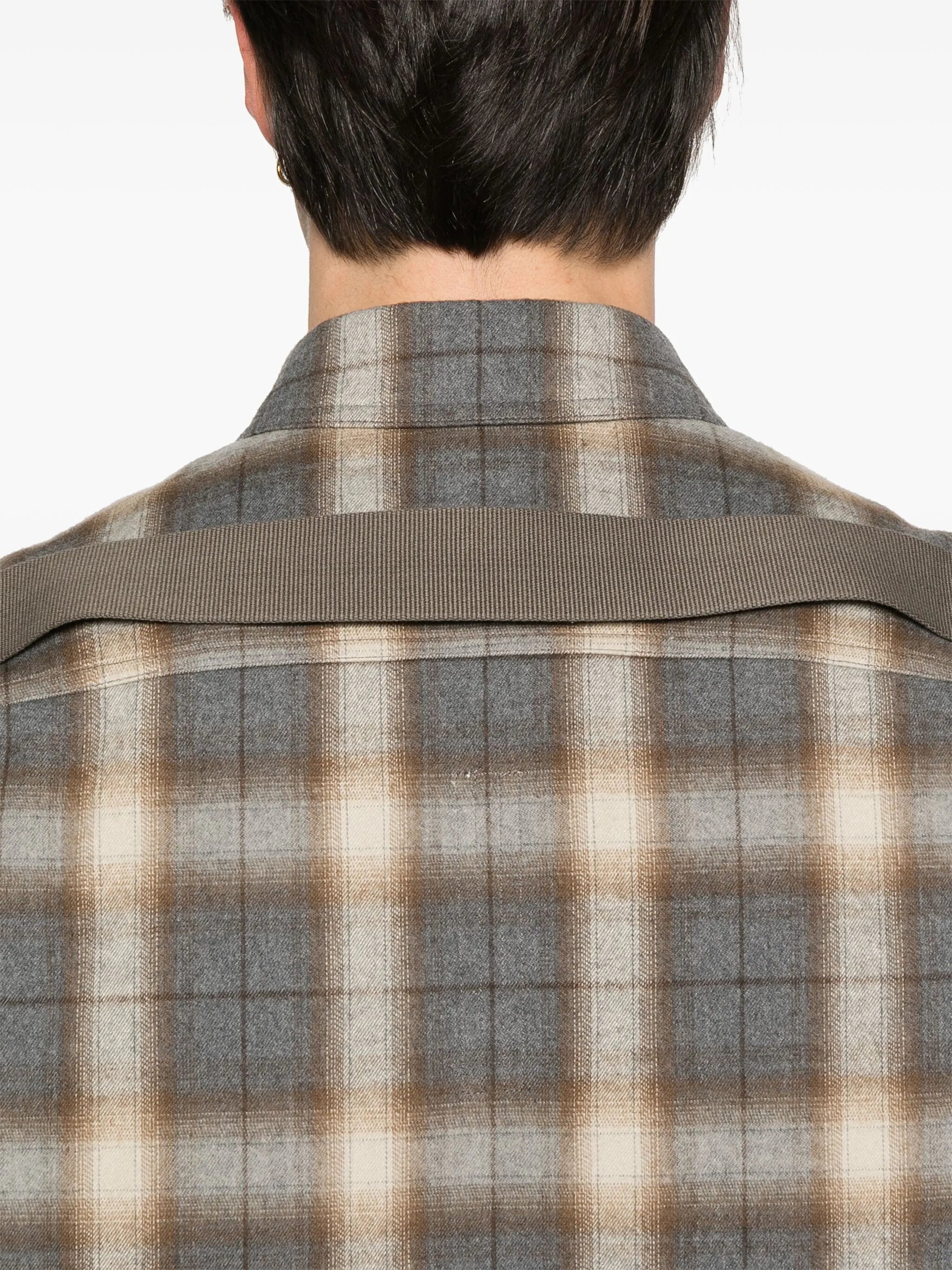 checked shirt