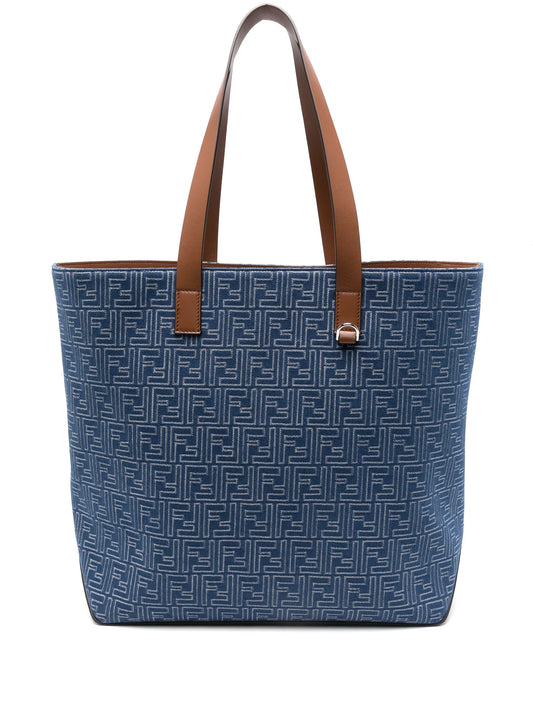 medium FF Jacquard shopping bag