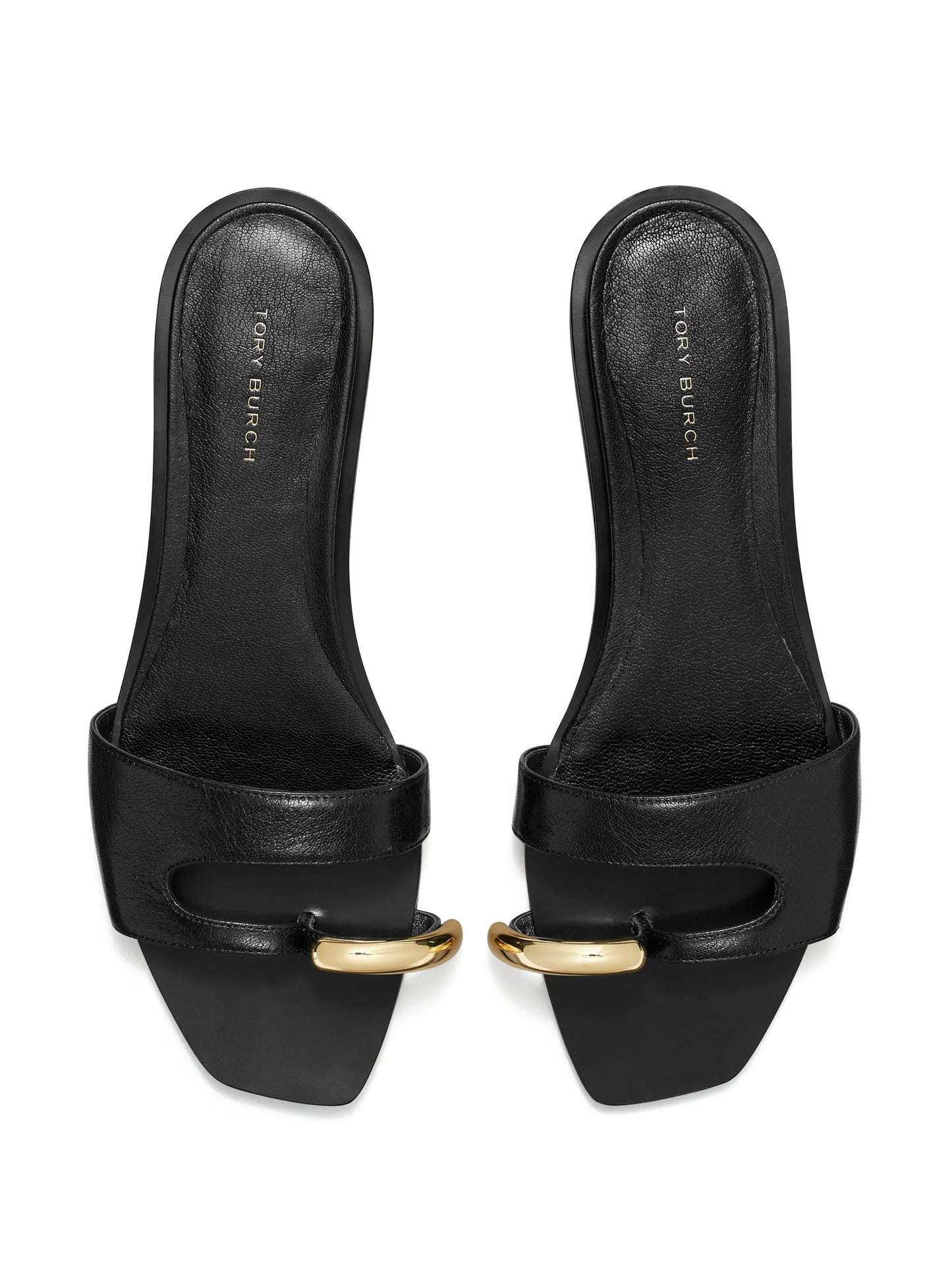 Pierced flat sandals
