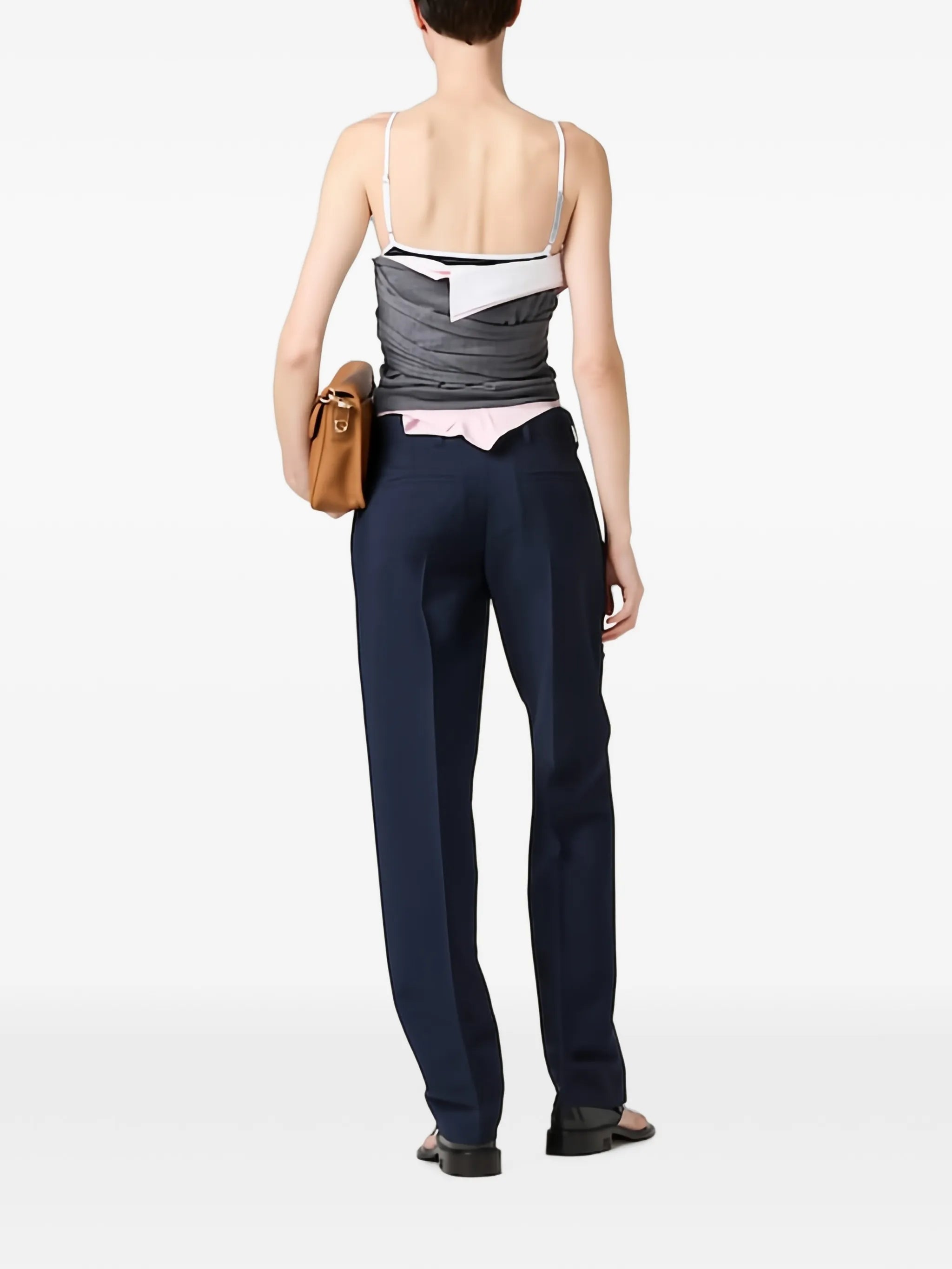 boat-neck top