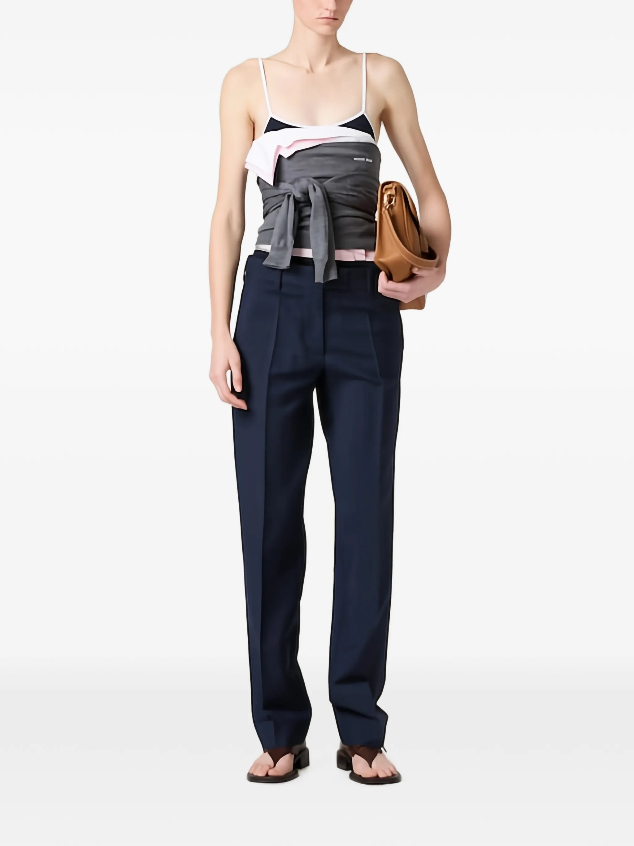boat-neck top