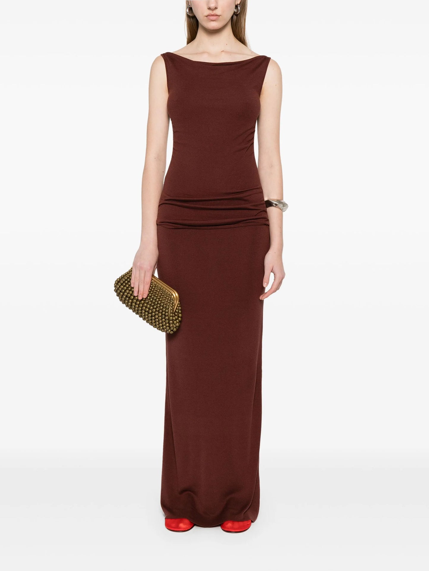 knitted maxi dress