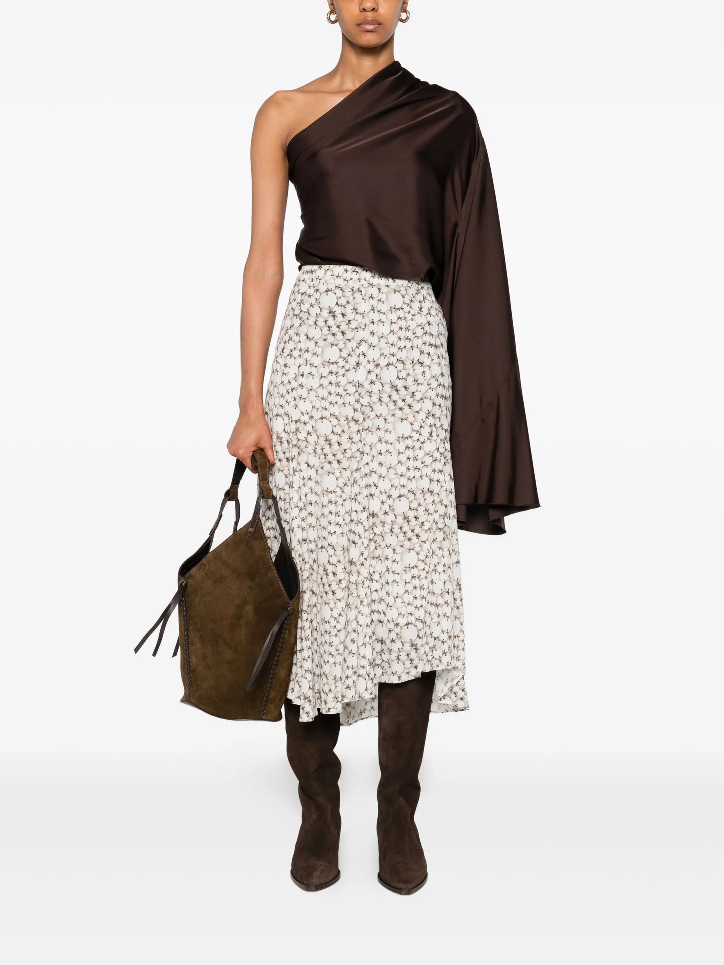 Hortensia midi skirt