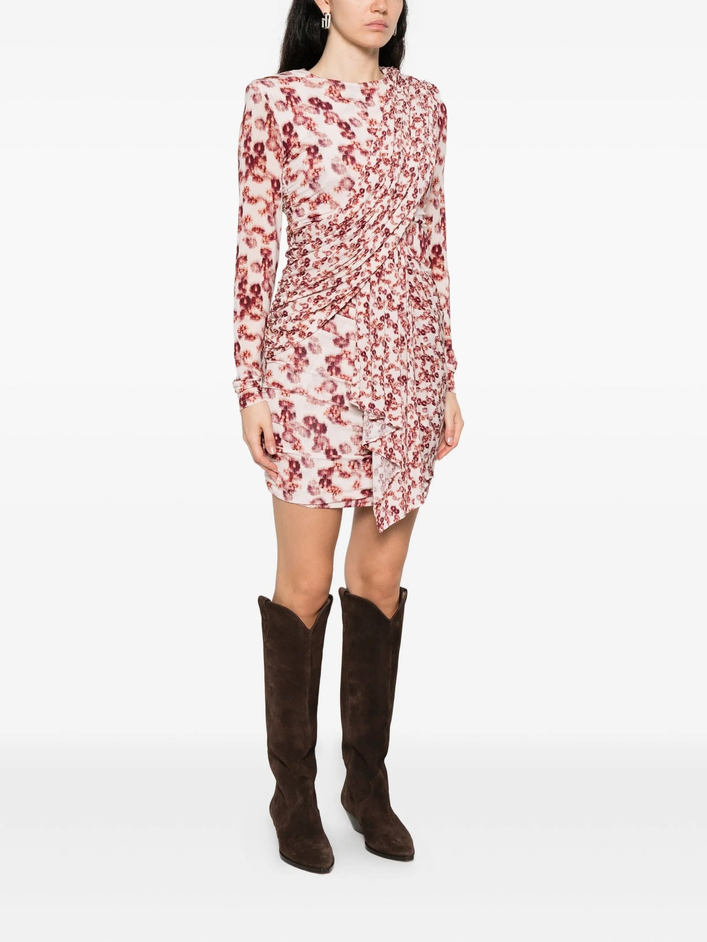 Georgia printed mini dress