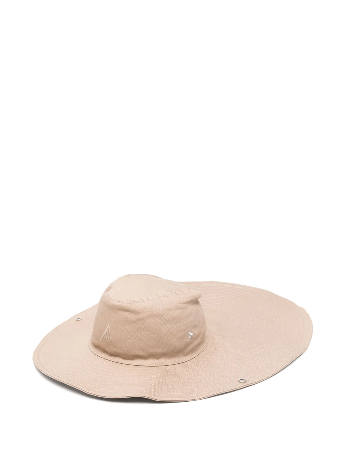 logo-embroidered sun hat