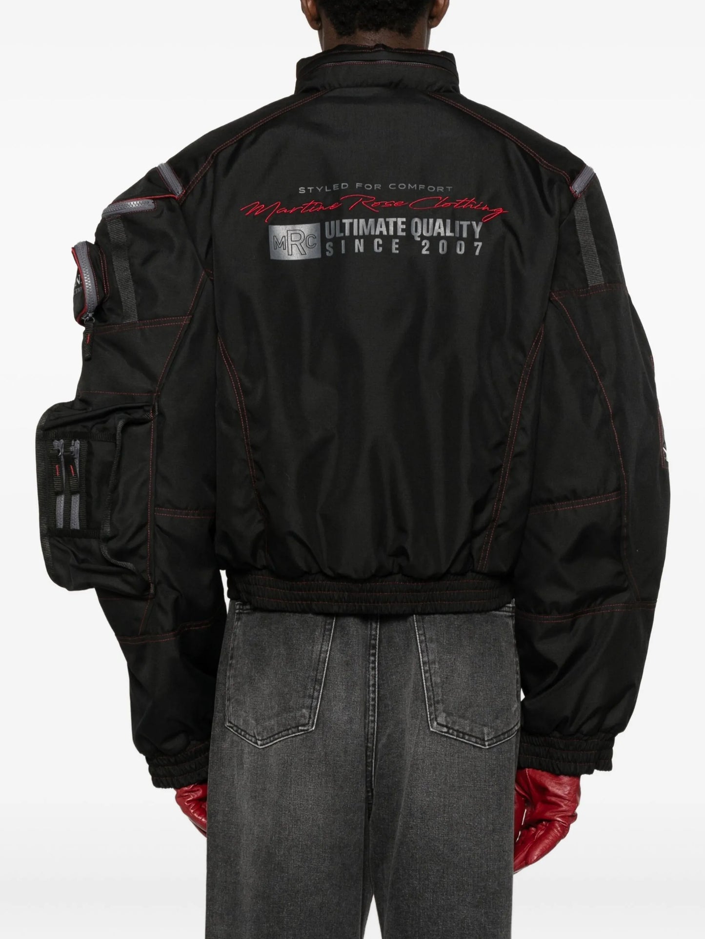 bumbag bomber jacket